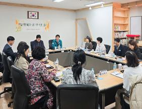 이성룡 의장, 명정초등학교 교육환경 개선 논의 간담회