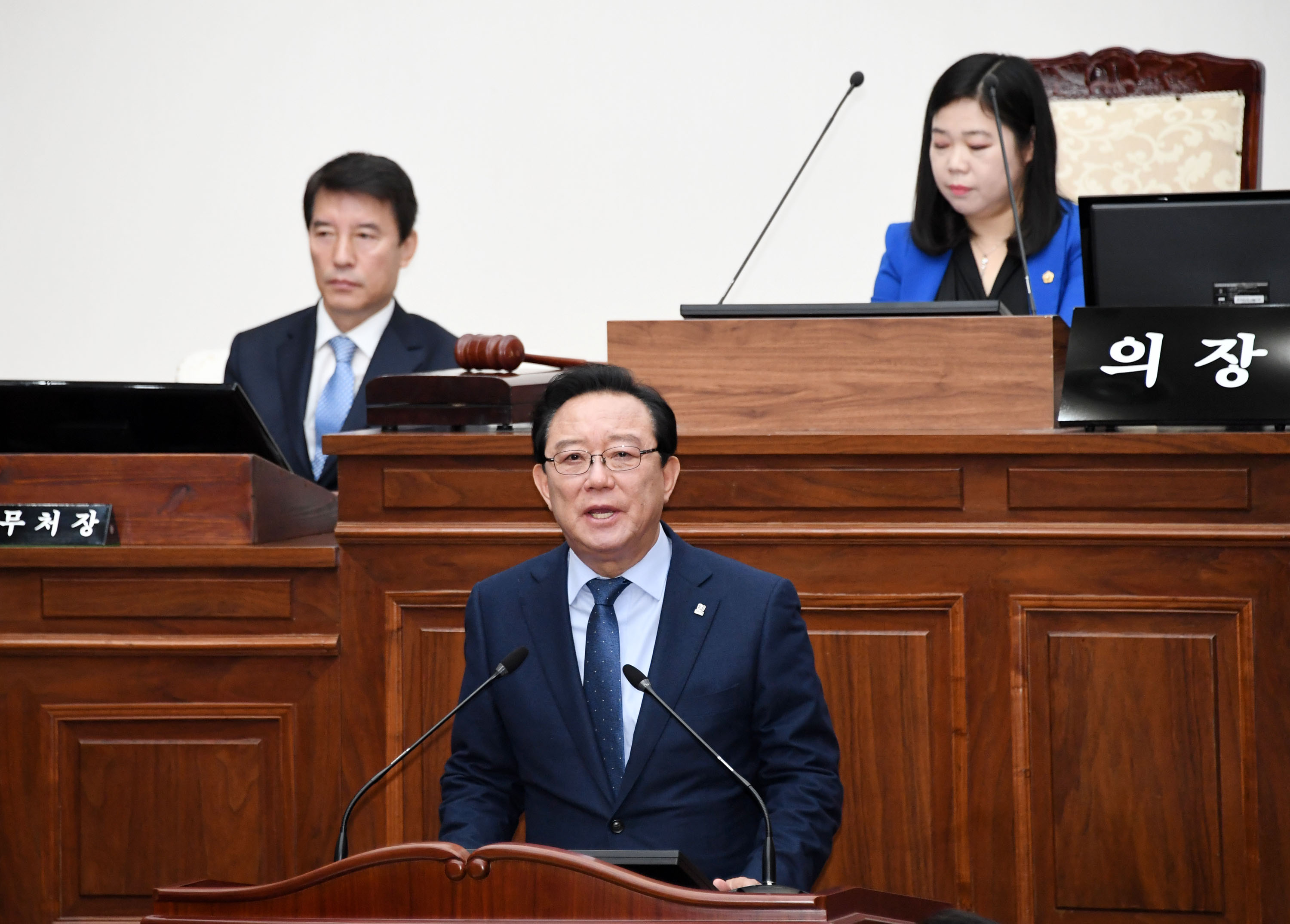 울산광역시의회 제203회 임시회 제1차 본회의9