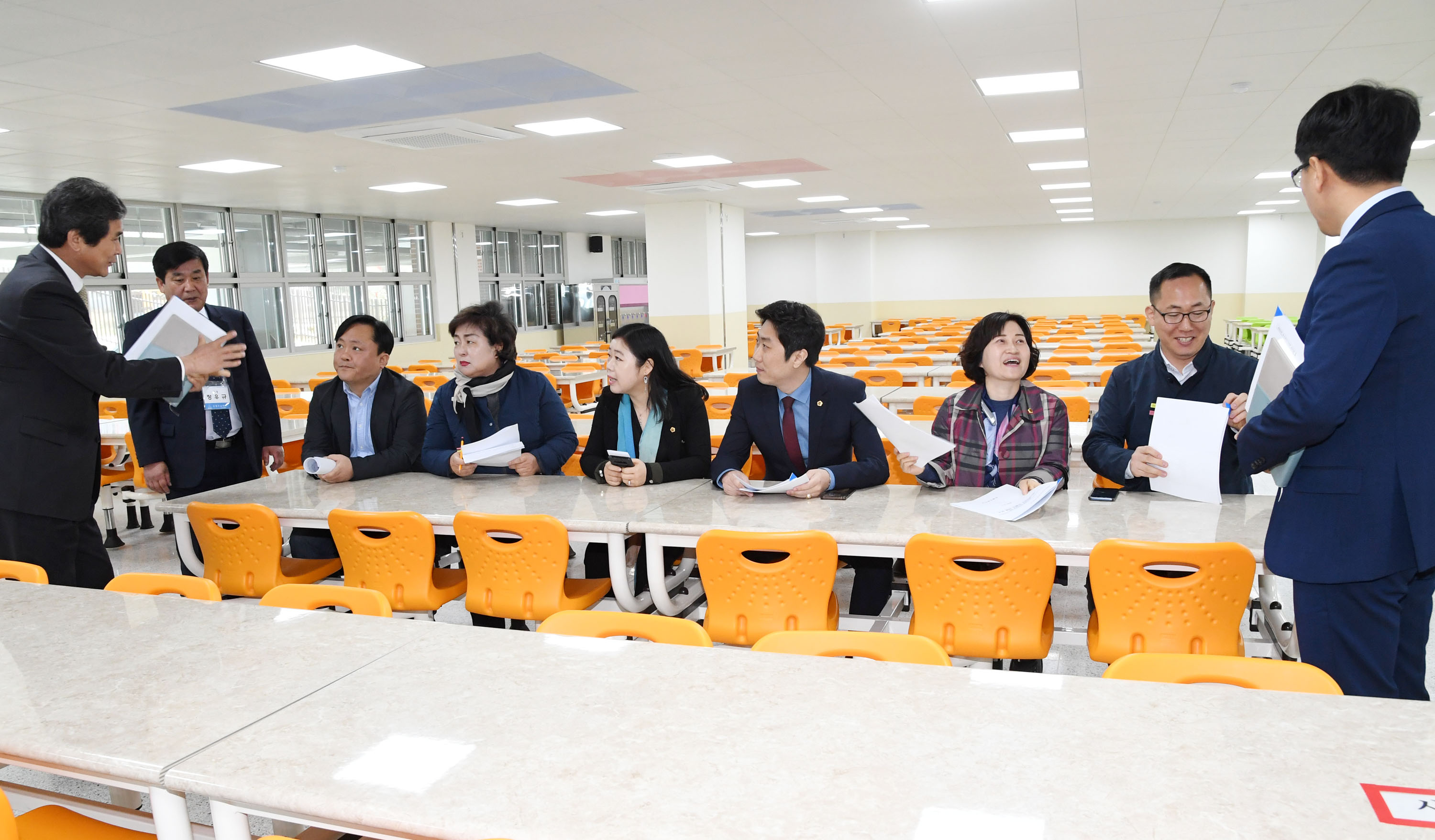 제203회 임시회 기간중 교육위원회 고헌초등학교,은원초등학교 현장방문 실시10
