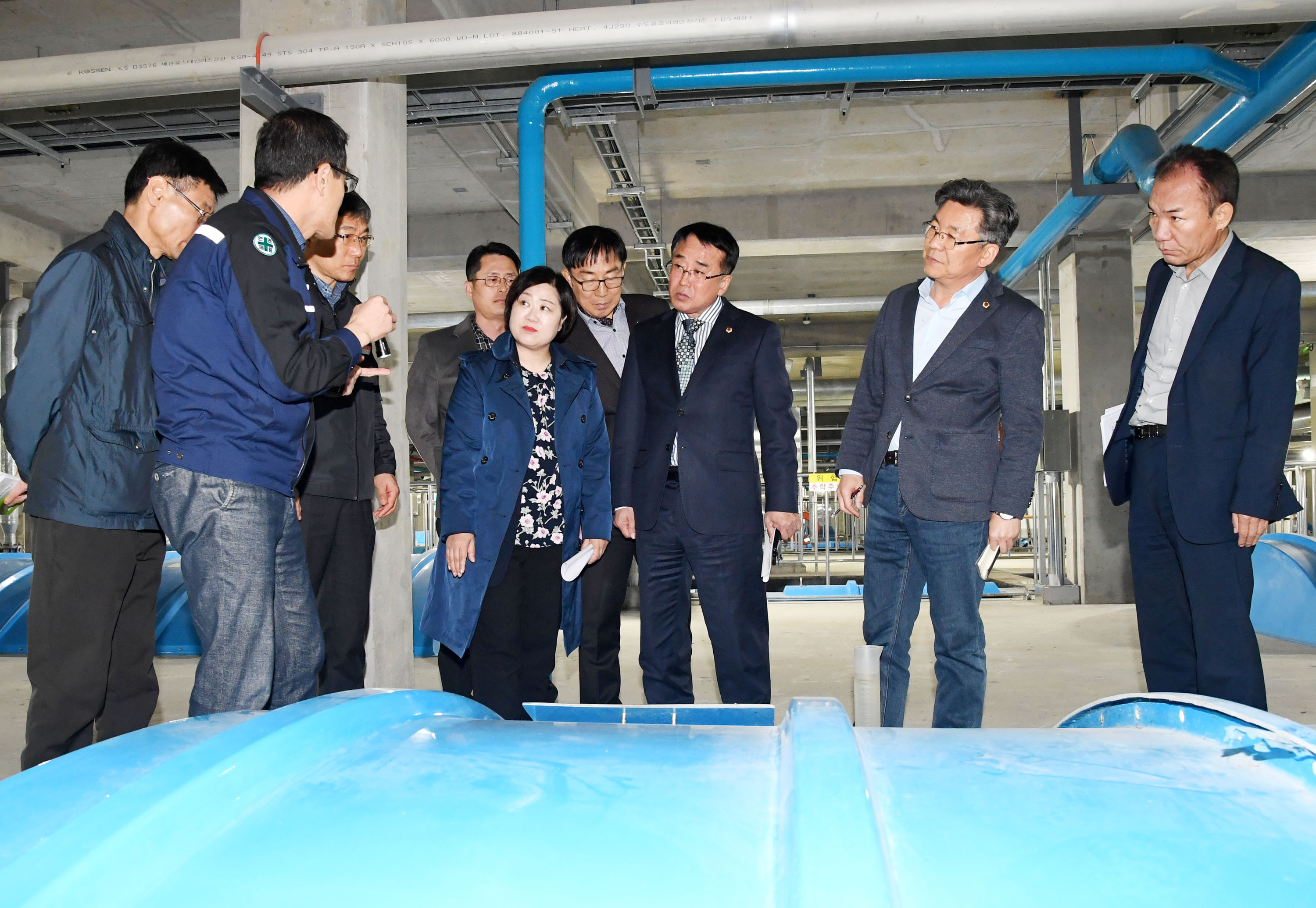 환경복지위원회 농소수질개선사업소 현장방문4