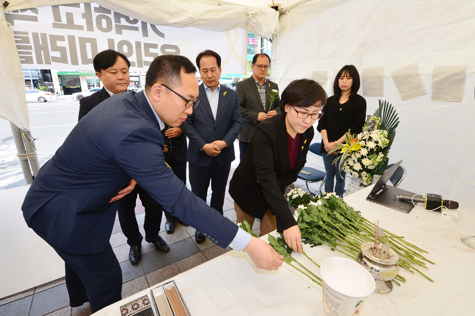 울산시의회, 세월호 참사 5주기 추모3