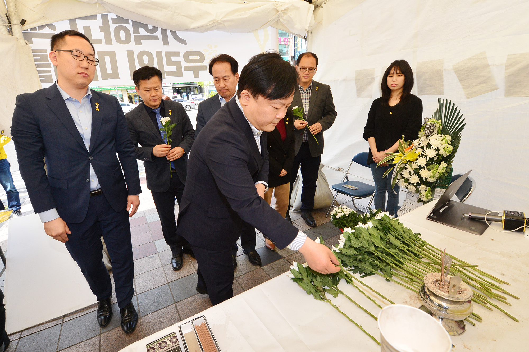 울산시의회, 세월호 참사 5주기 추모4