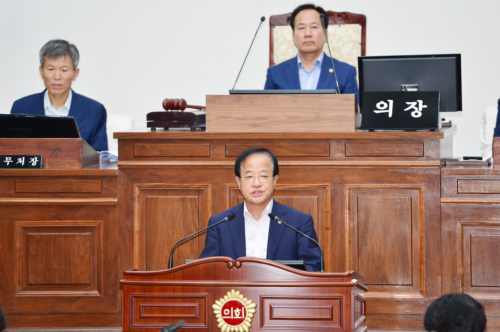 울산광역시의회,  제207회 임시회 제1차 본회의 개회 11