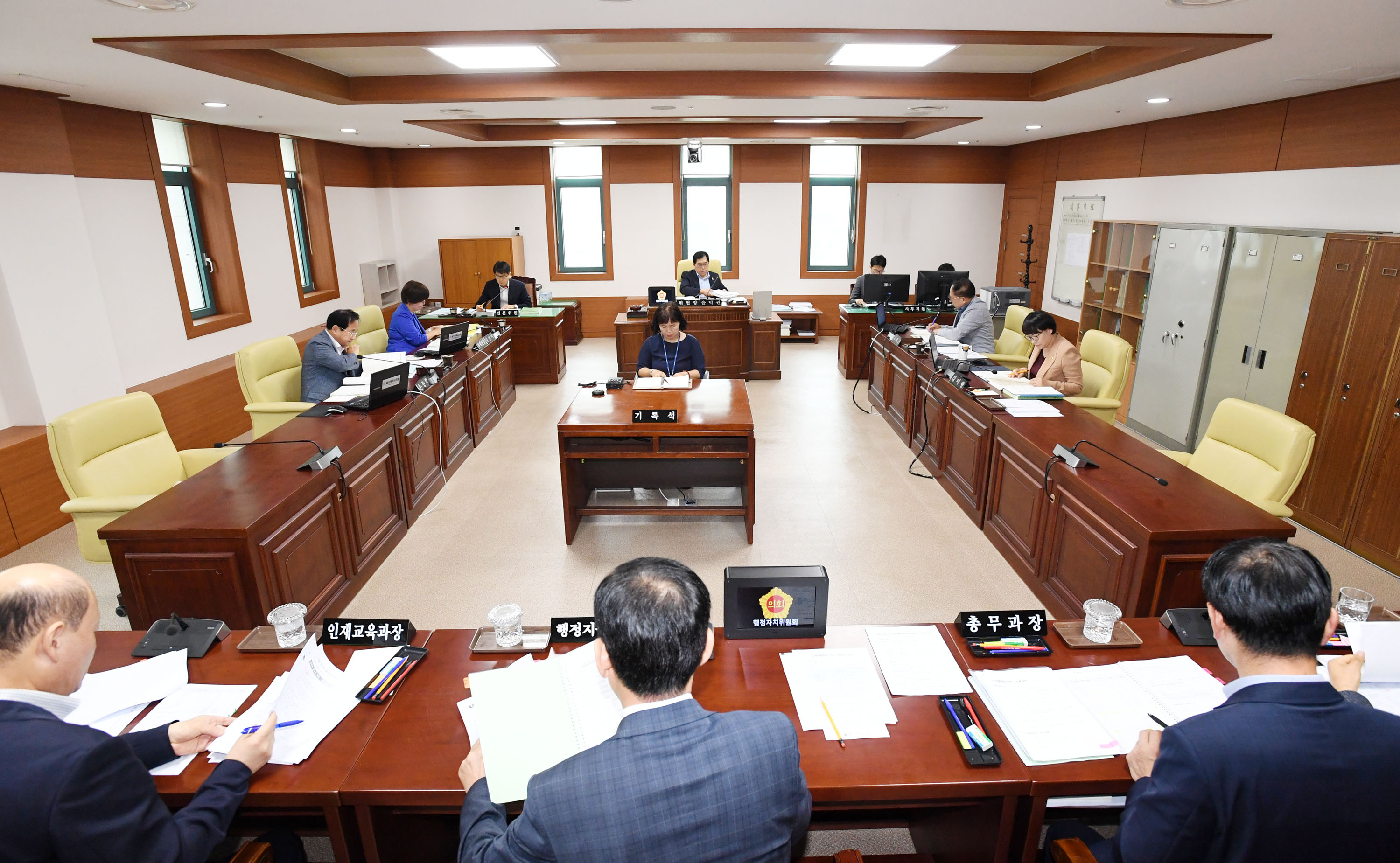 시의회 행정자치위원회 행정지원국 소관 2019년도 제2회 울산광역시 추가경정예산안 예비심사4