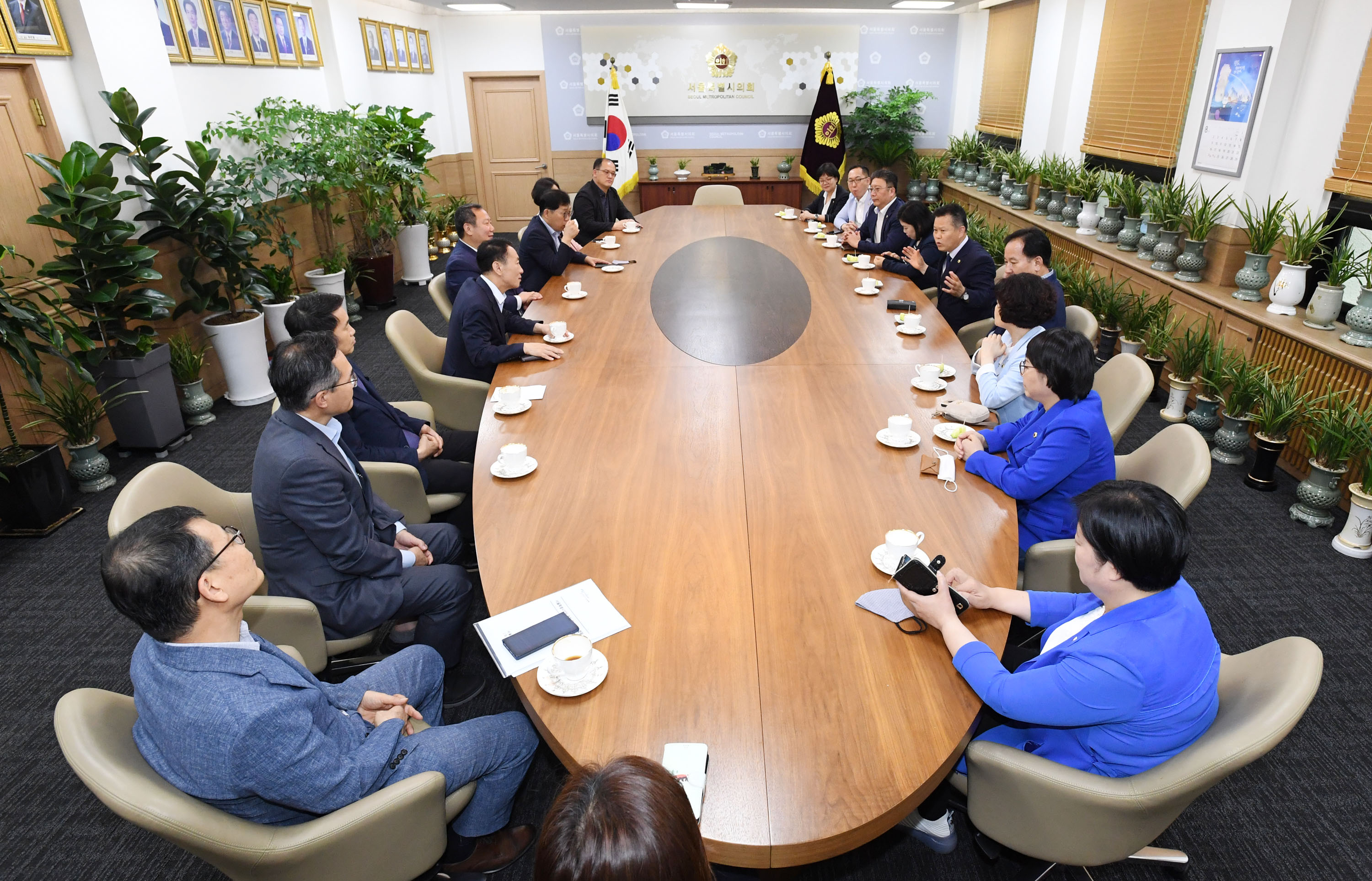 울산광역시의회, 서울시의회 방문4