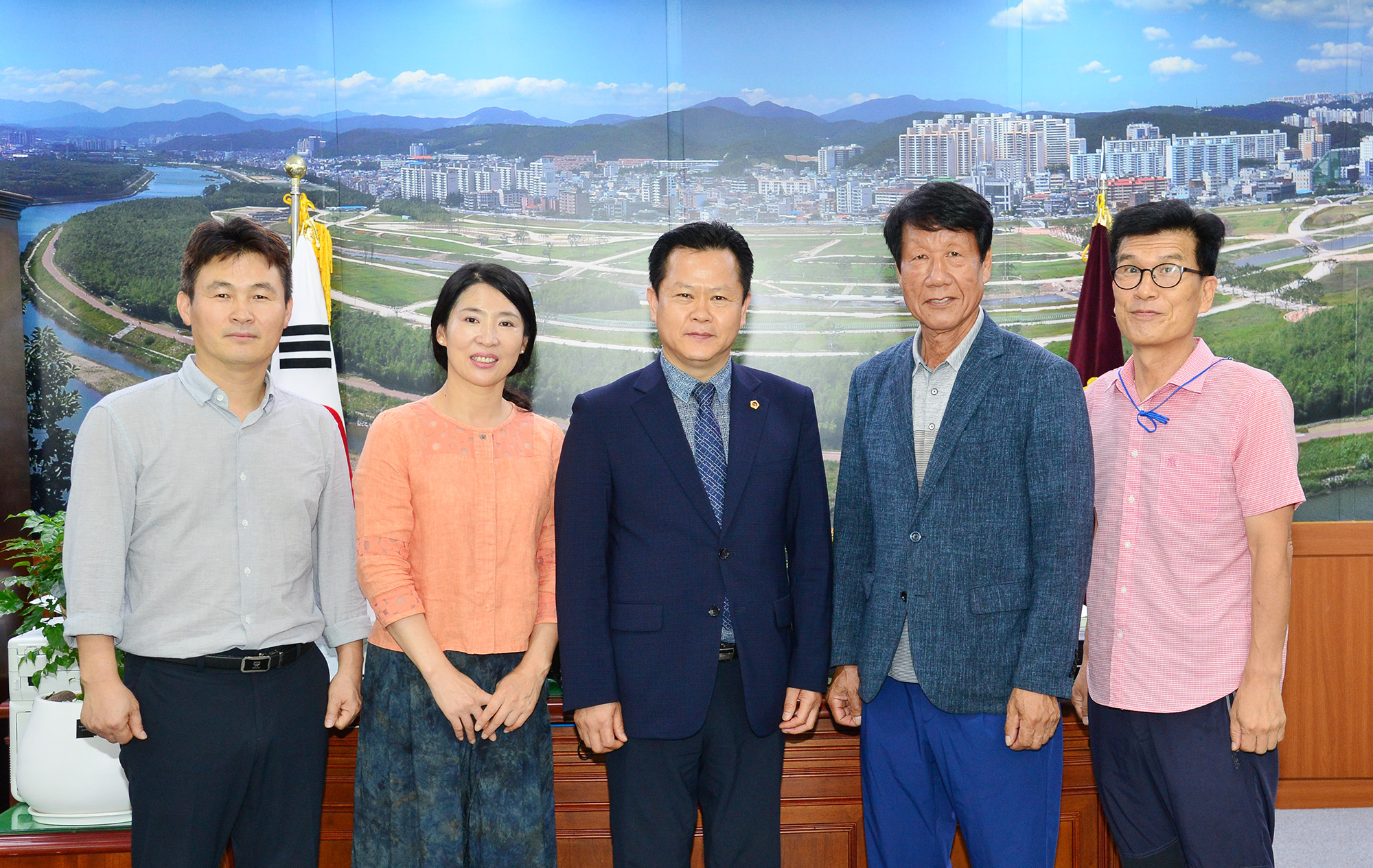 울산쇠부리소리보존회 의장실 내방1