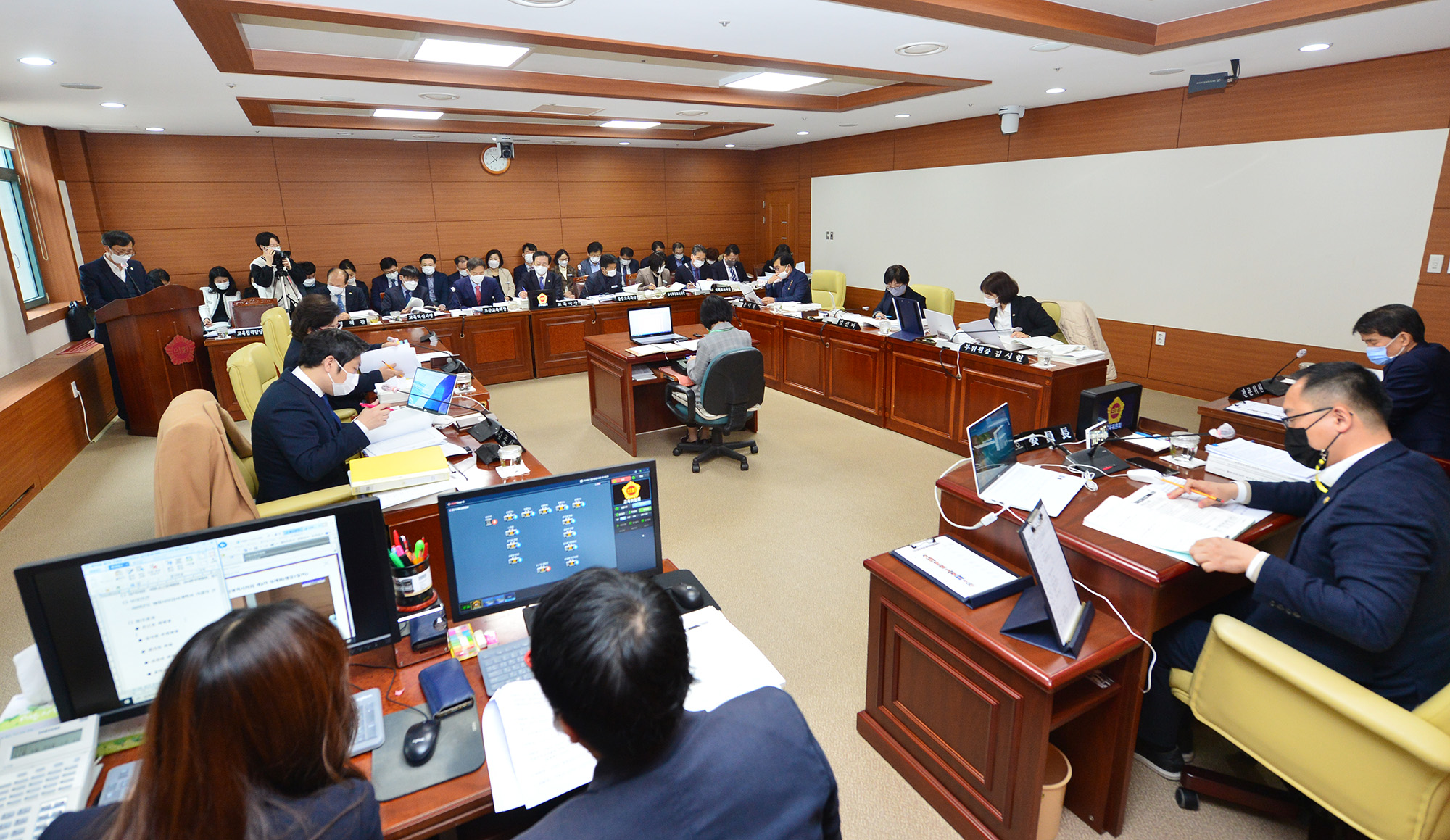 교육위원회 교육협력담당관, 정책관, 교육국 소관 2020년도 행정사무감사3