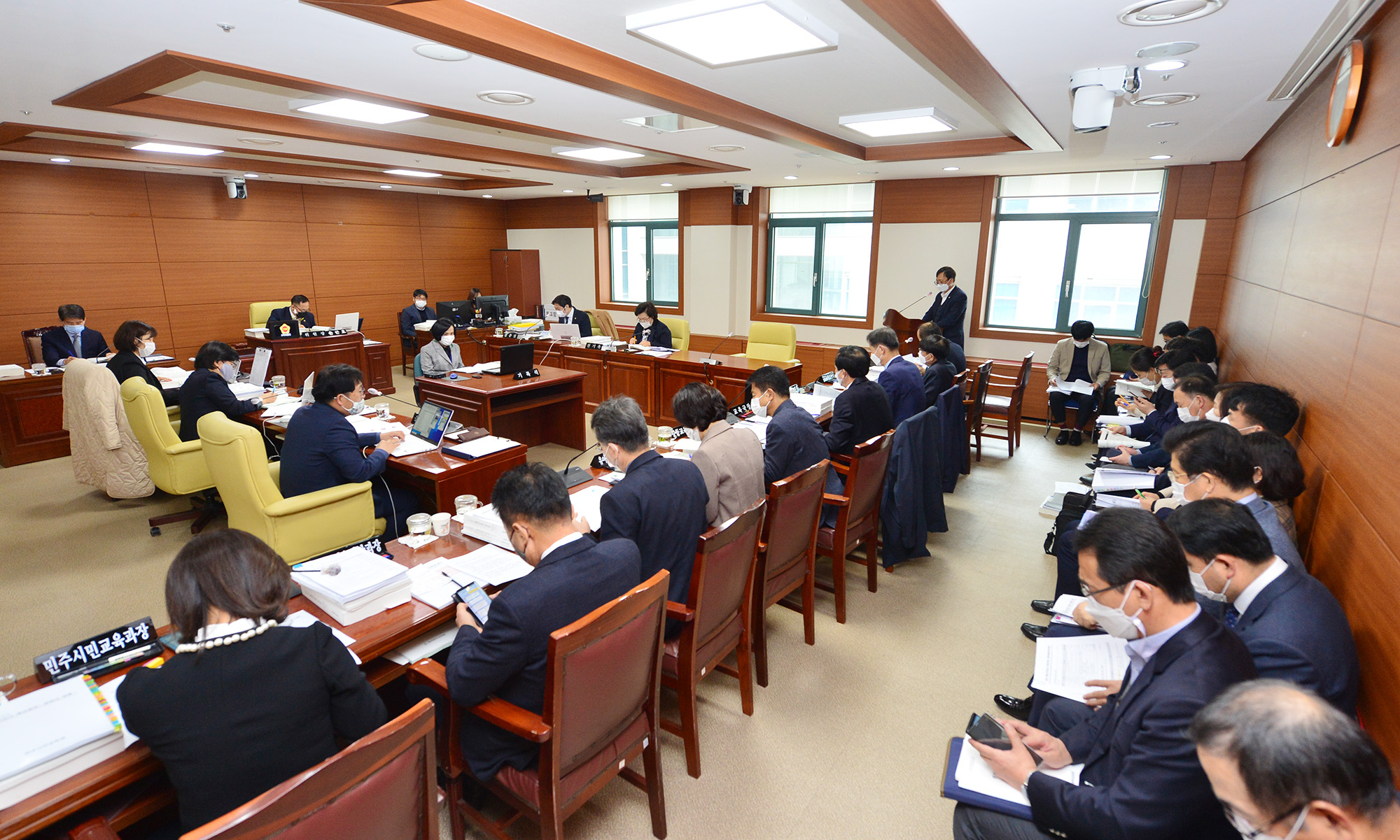 교육위원회 교육협력담당관, 정책관, 교육국 소관 2020년도 행정사무감사4