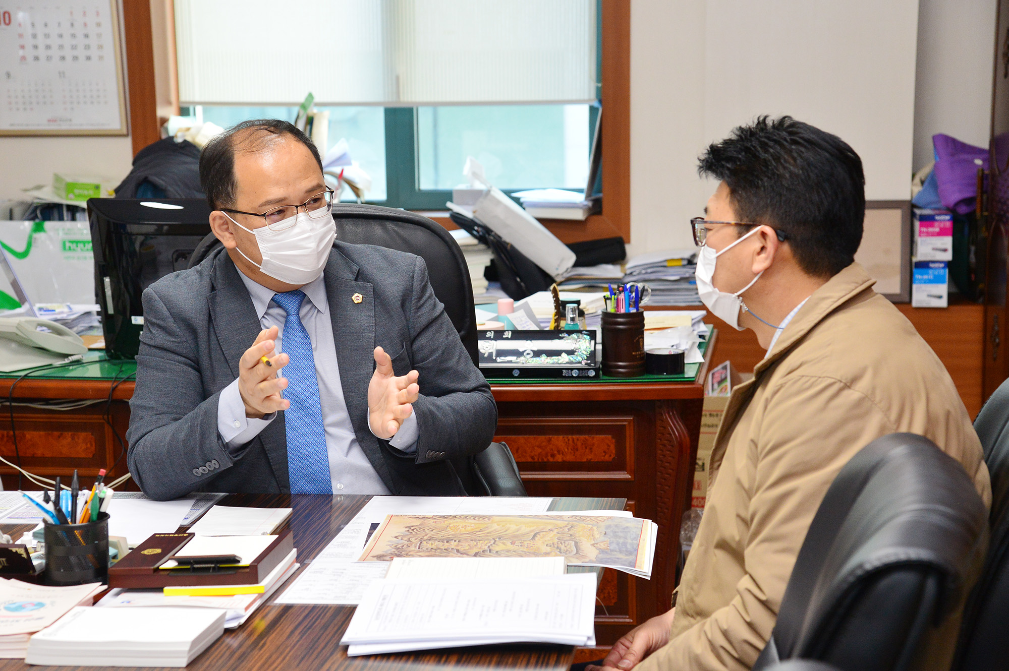 서휘웅 의회운영위원장, 울산 성곽 유적 관광자원화 방안 논의를 위한 간담회3