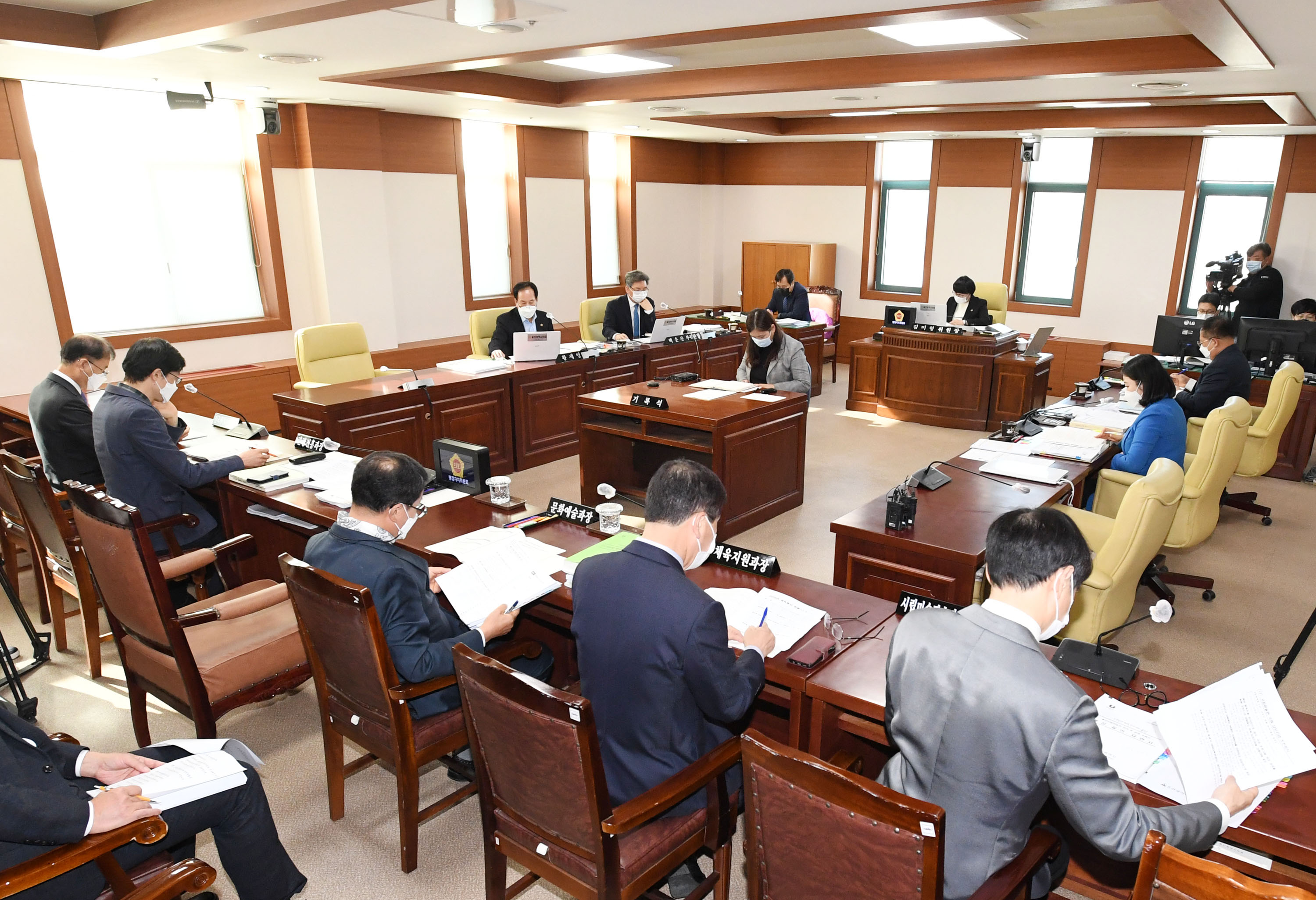 행정자치위원회 제218회 정례회 기간중 문화관광체육국 소관 2020년도 행정사무감사 1