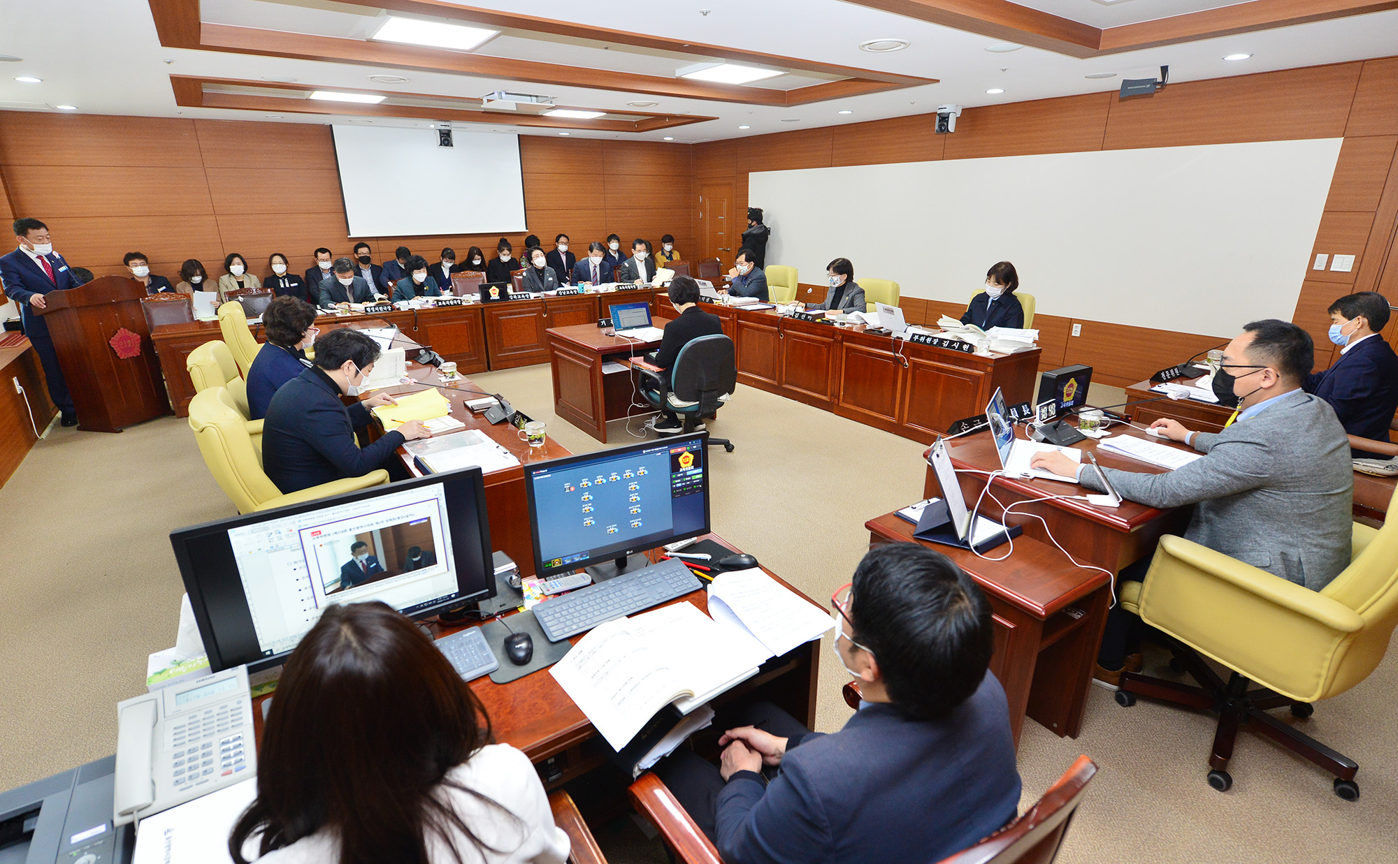 교육위원회  강북·강남 교육지원청 소관 2020년도 행정사무감사2