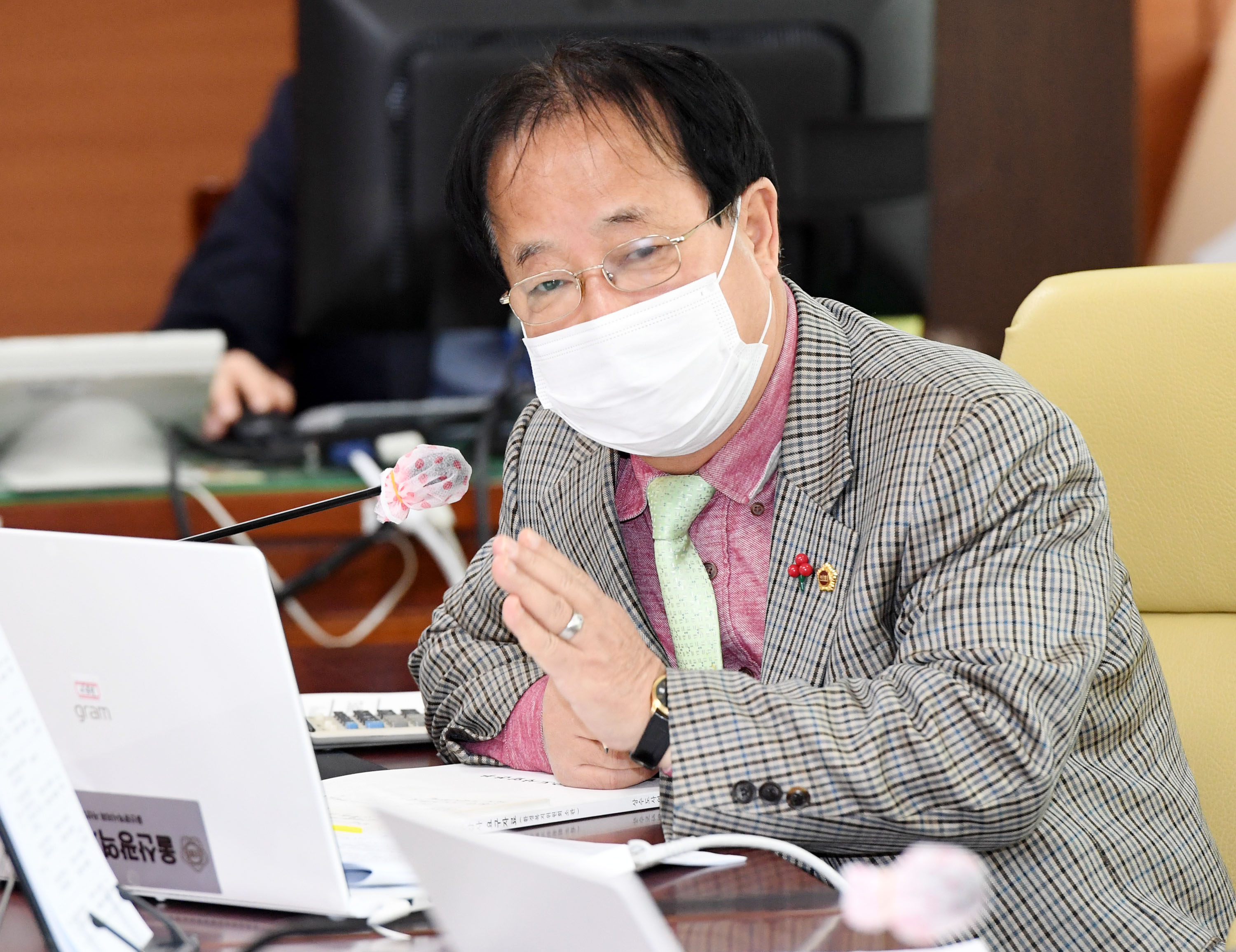 환경복지위원회 제218회 젱례회 기간중 상수도사업본부 소관 행정사무감사6