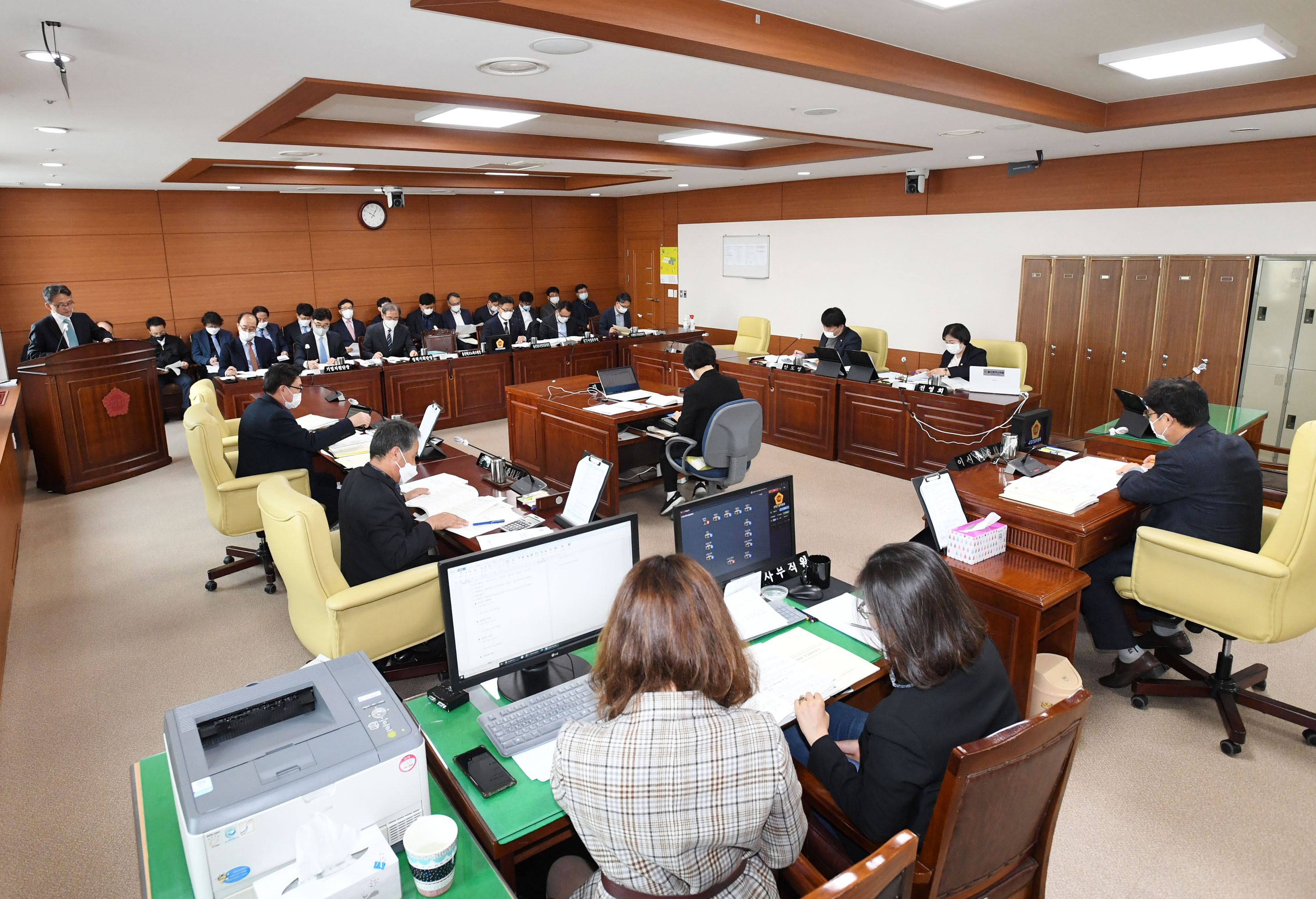 산업건설위원회 제218회 정례회 기간중 2020년도 행정사무감사3