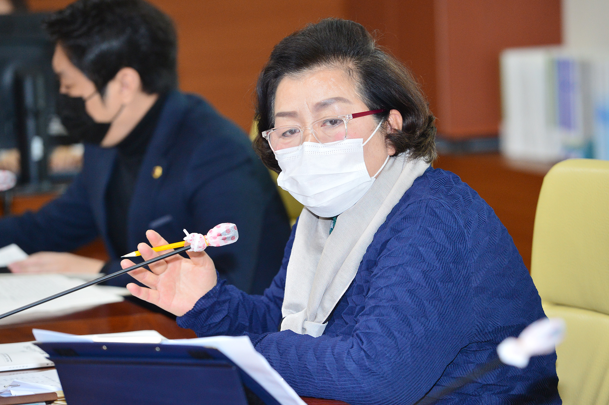 교육위원회 제218회 정례회 기간 중  울주,남부,동부,중부도서관, 교육수련원 소관 2020년도 행정사무감사5