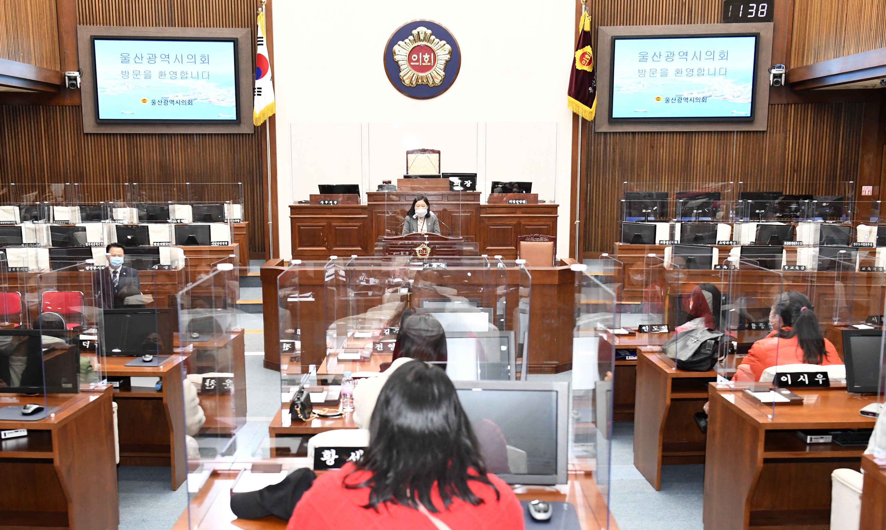 다문화 결혼이주여성 지방자치 시의회 본회의장 견학3