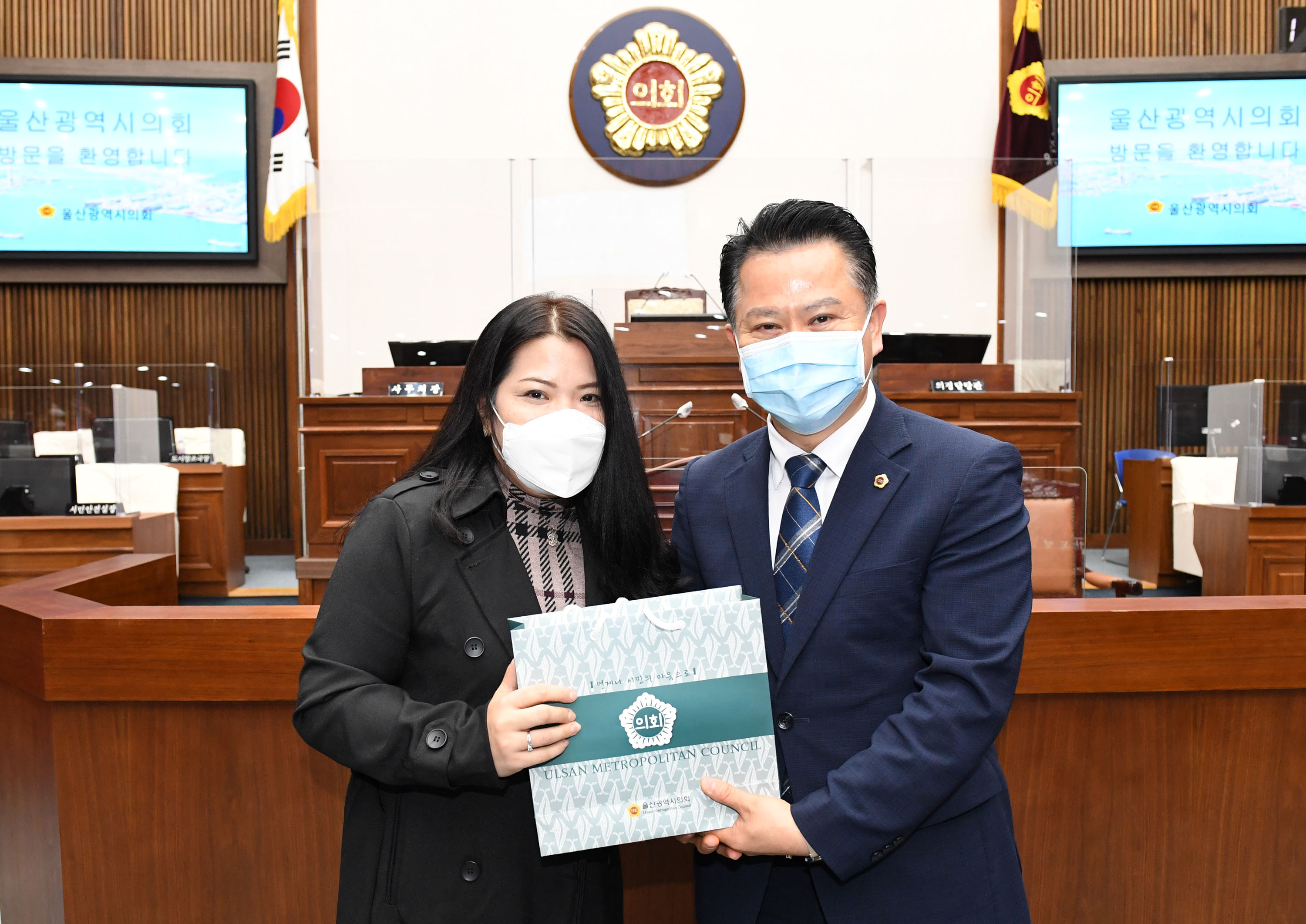 다문화 결혼이주여성 지방자치 시의회 본회의장 견학6
