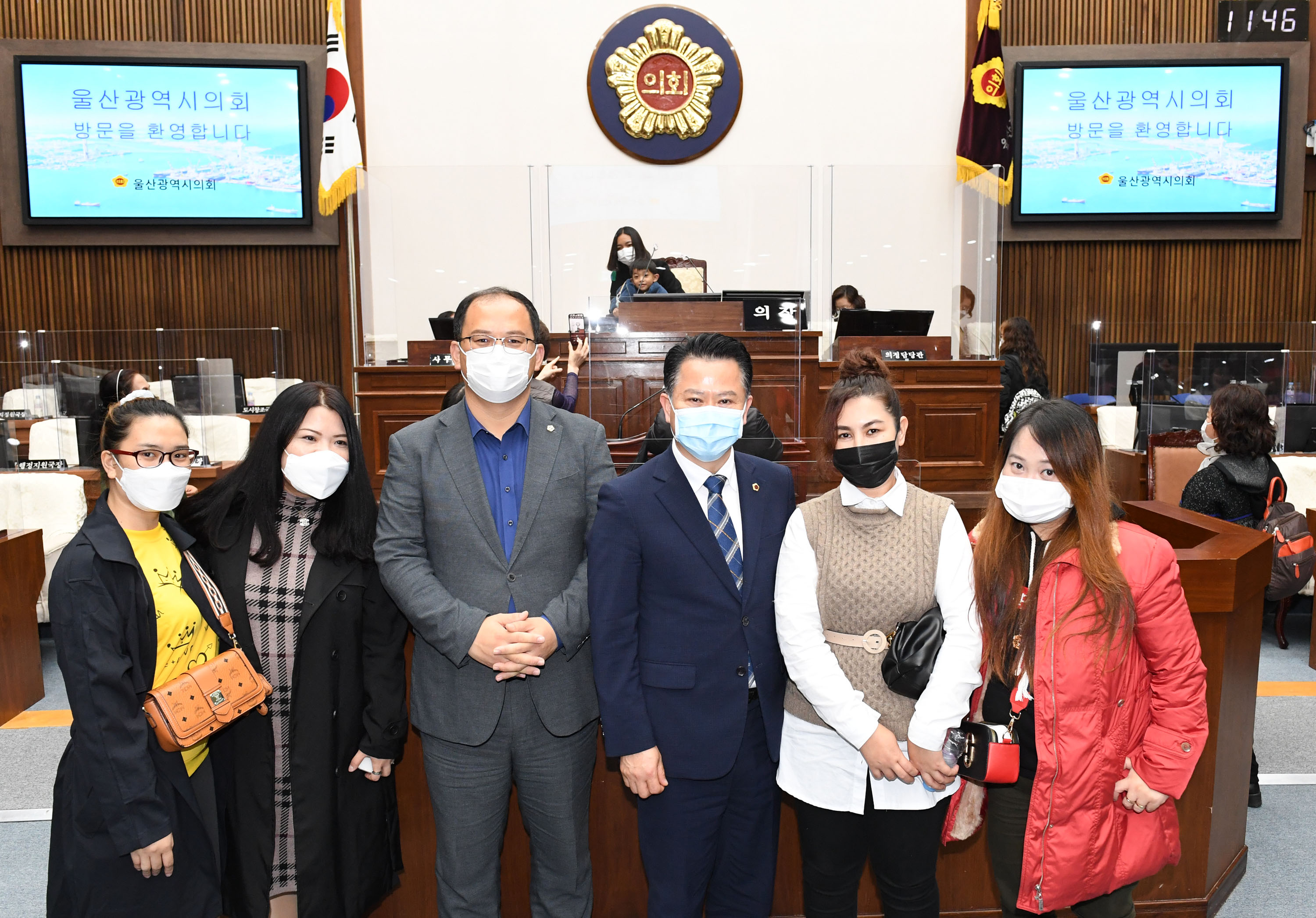 다문화 결혼이주여성 지방자치 시의회 본회의장 견학8