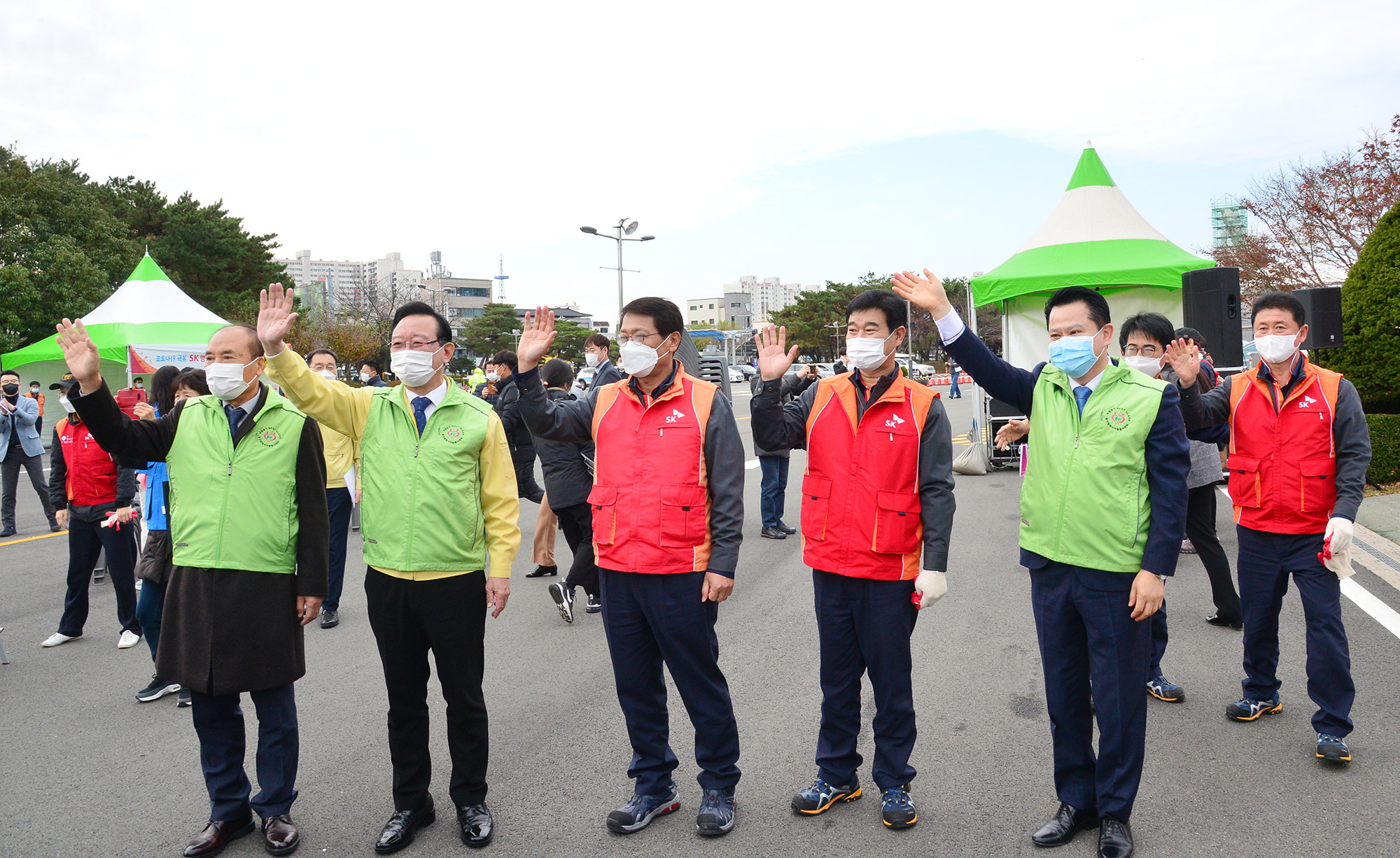 코로나19 극복을 위한 SK행복나눔 김장 행사8