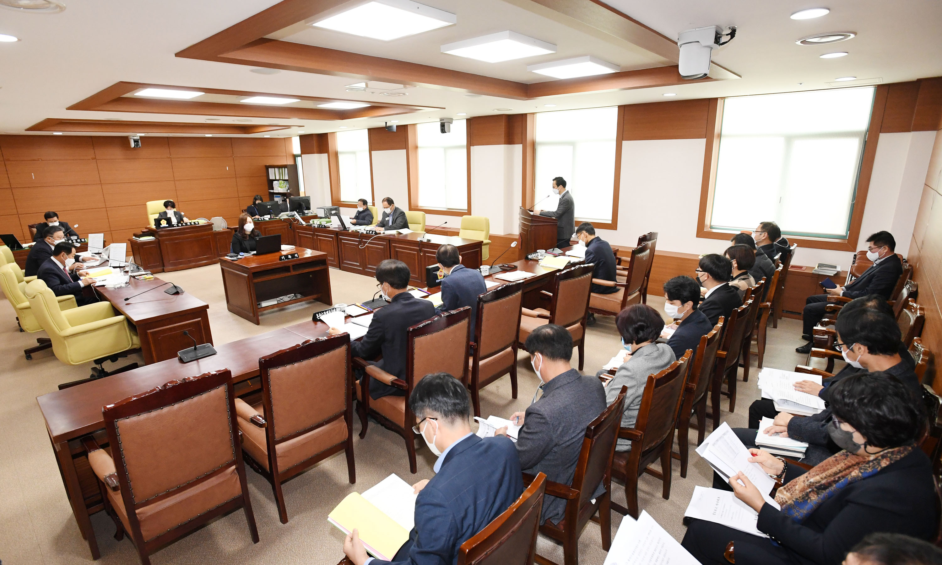 시의회 환경복지위원회 제218회 정례회 기간중 예산안 심사3