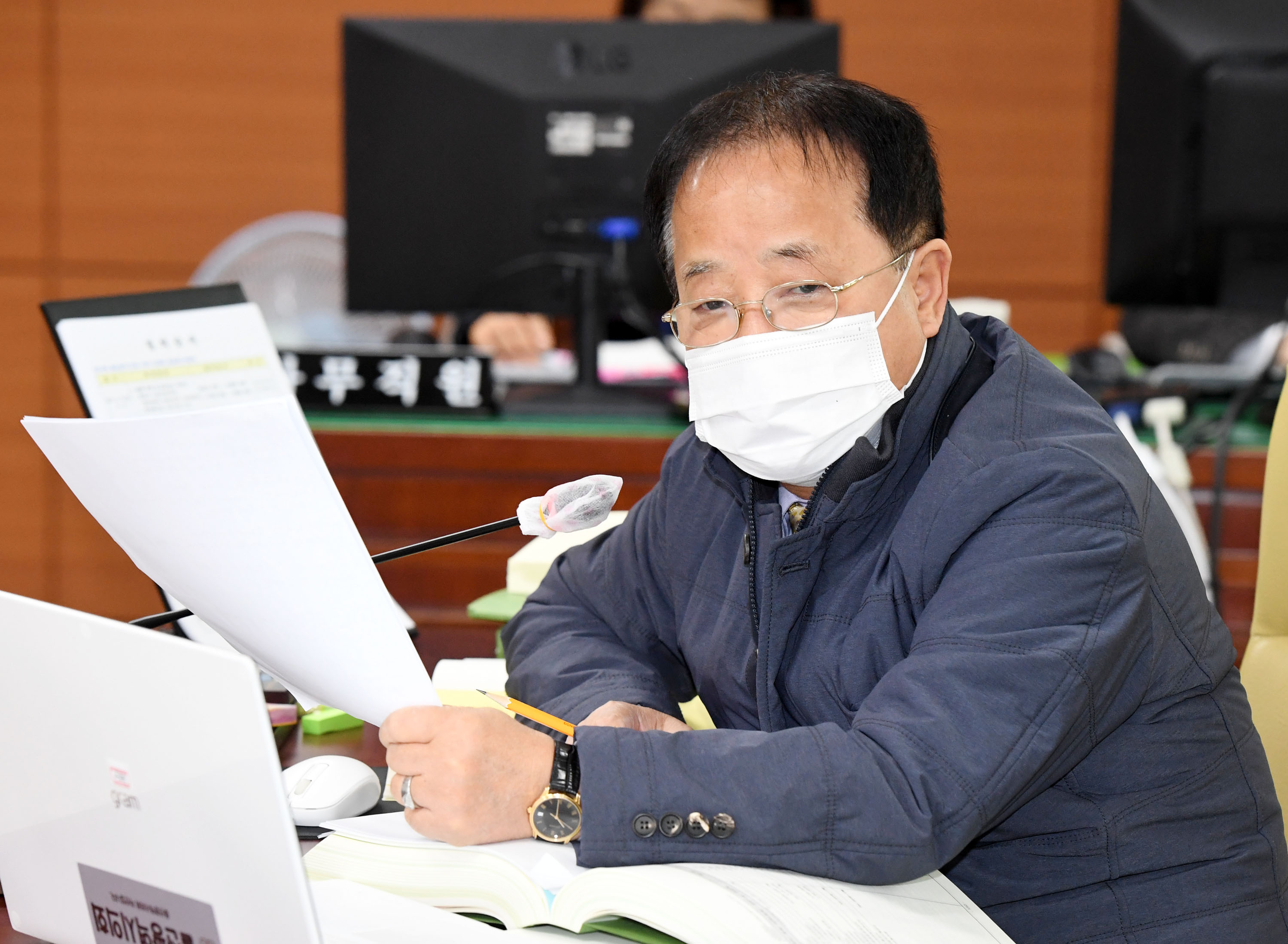 시의회 환경복지위원회 제218회 정례회 기간중 예산안 심사5