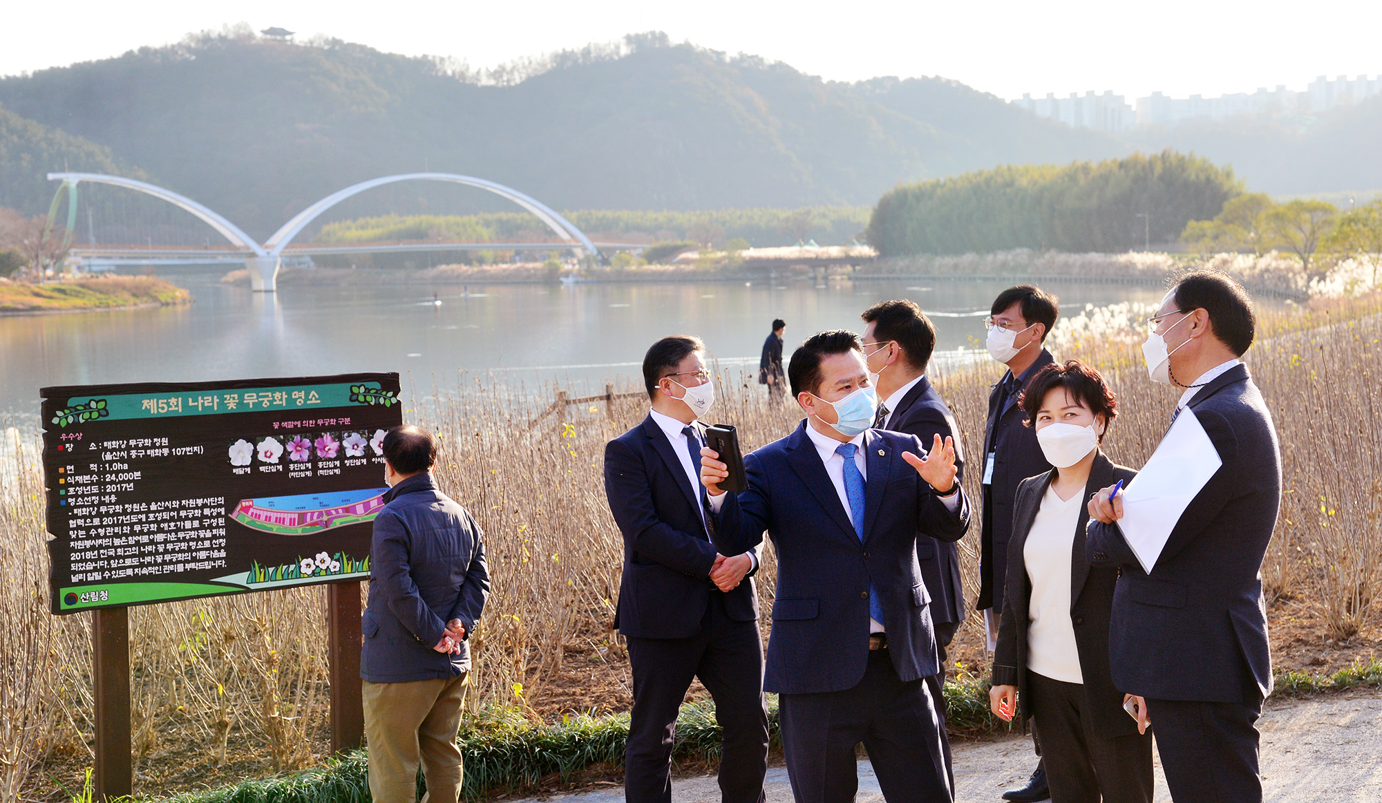 시민과 함께하는 백리대숲 조성사업-S-OIL(주) 조성구간 제6차 릴레이 기증식5