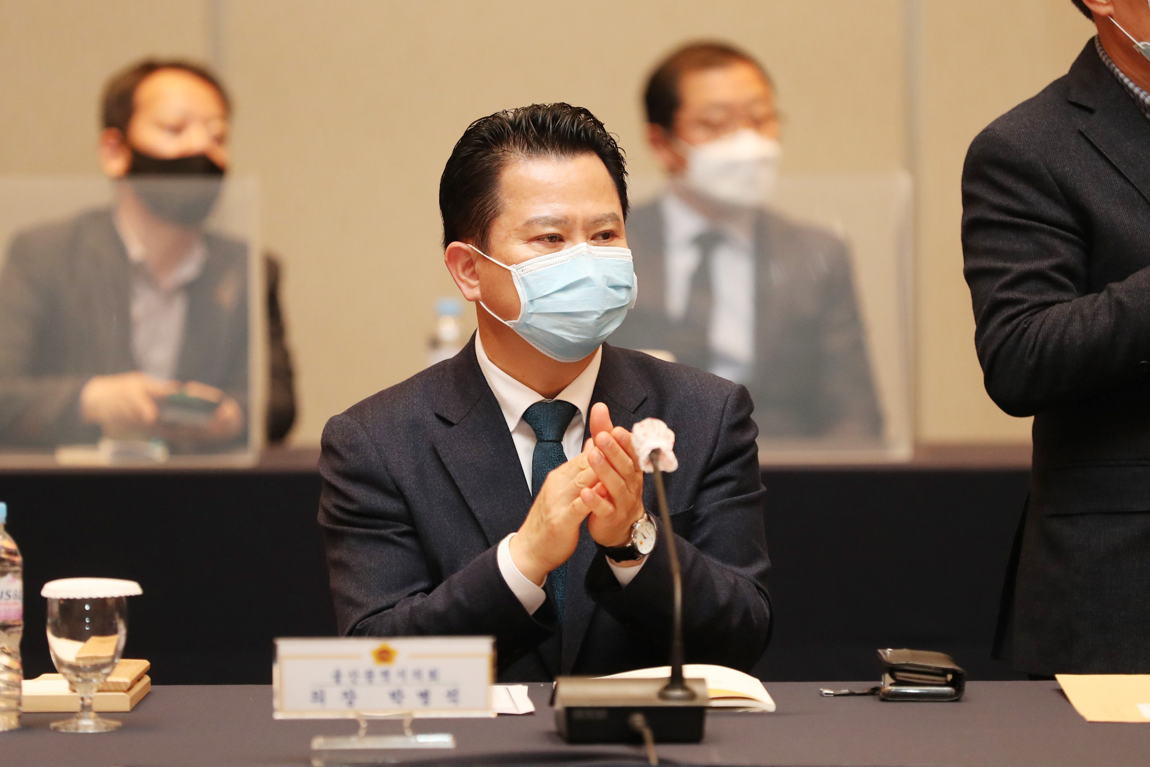 울산시의회 박병석 의장, 전국시·도의회의장협의회 2020년 제6차 임시회 참석4