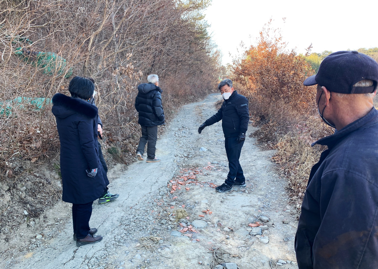 백운찬 의원, 북구지역 농업기반시설 현장 점검2