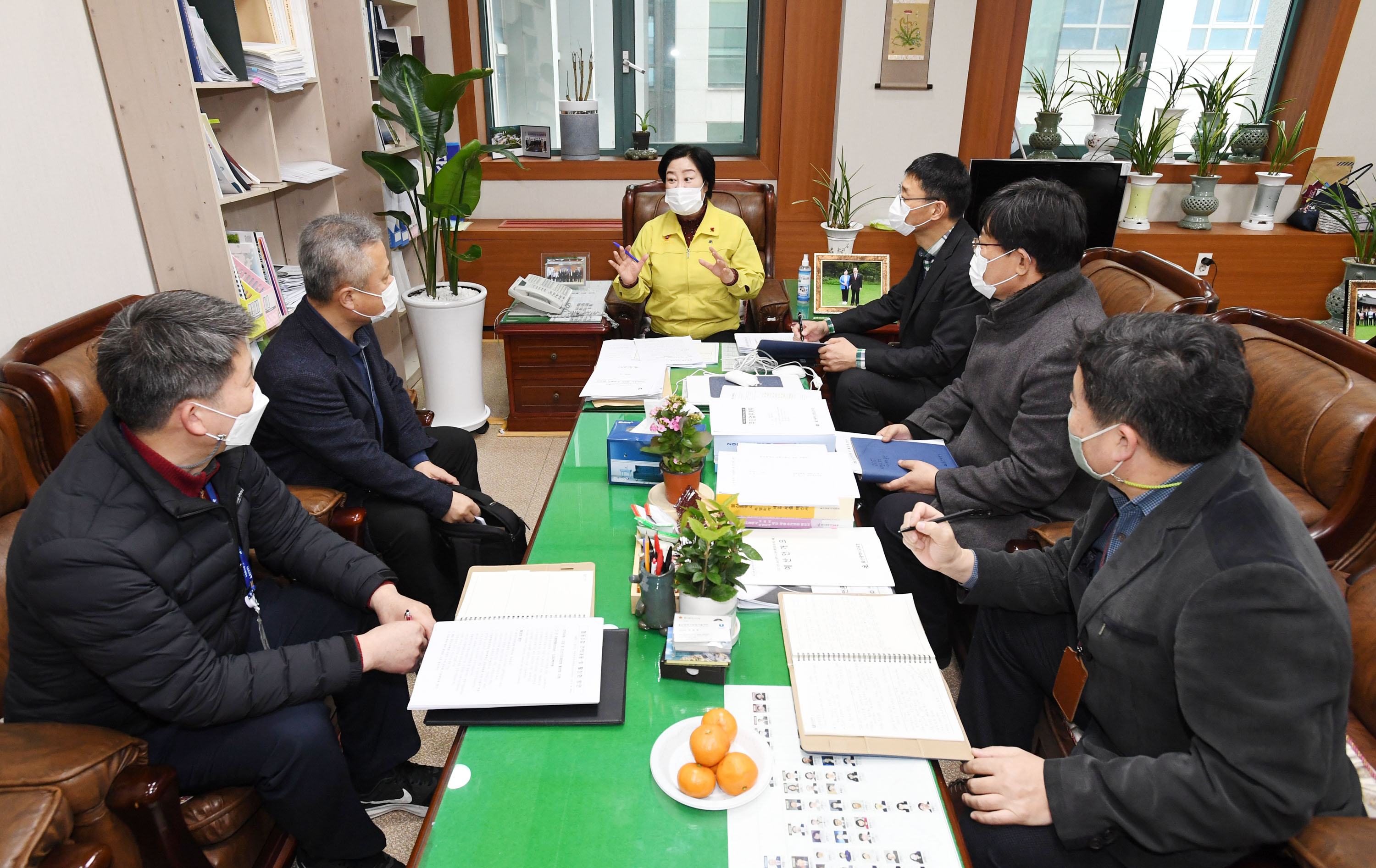 전영희 의원, 조선해양플랜트 사업 활성화 논의를 위한 간담회1
