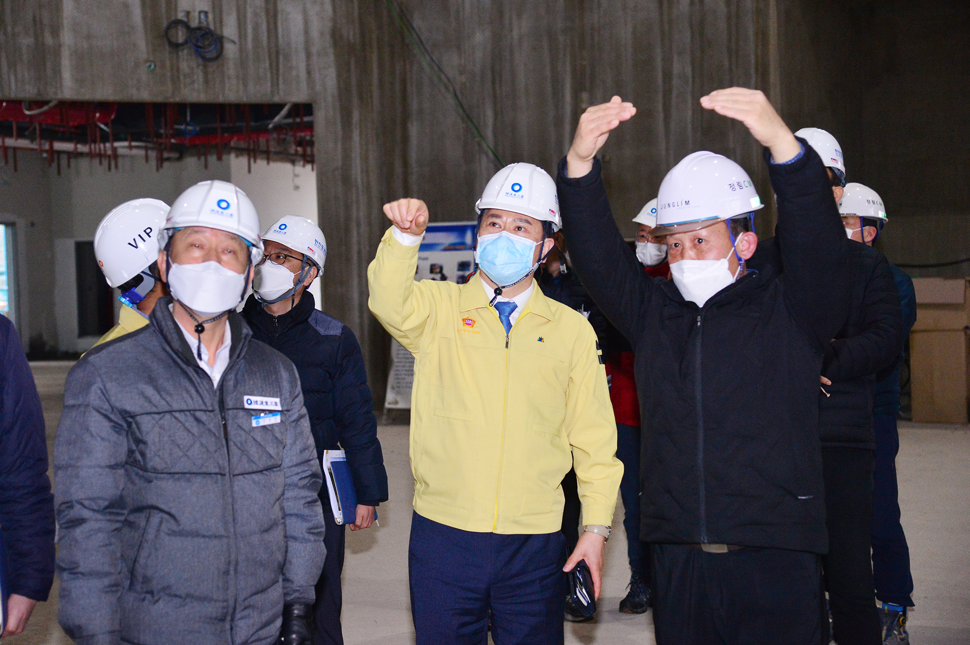 박병석 의장, 울산전시컨벤션센터· 울산제2실내종합체육관 건립현장 방문8