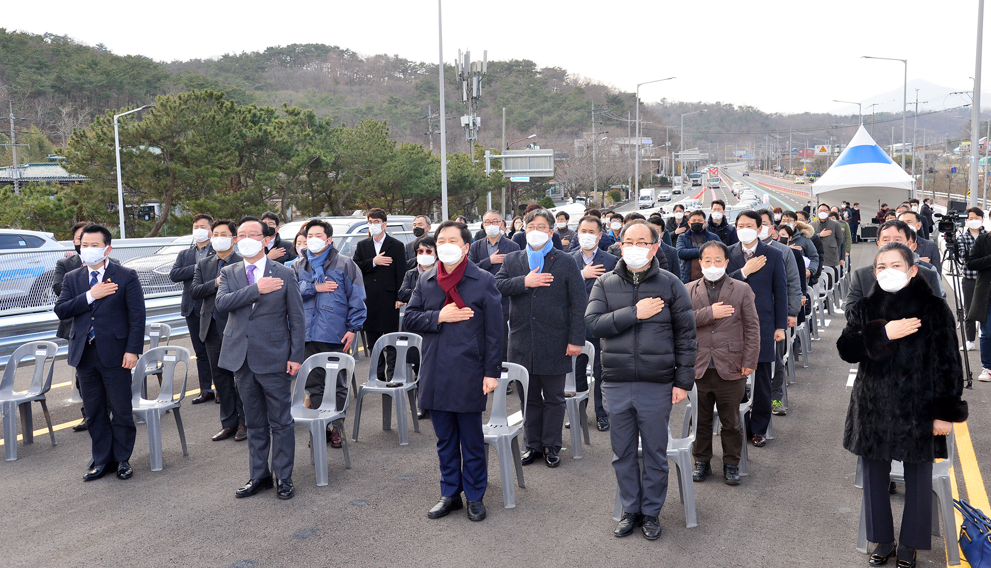 상개-매암 혼잡도로 개선공사 개통 행사2