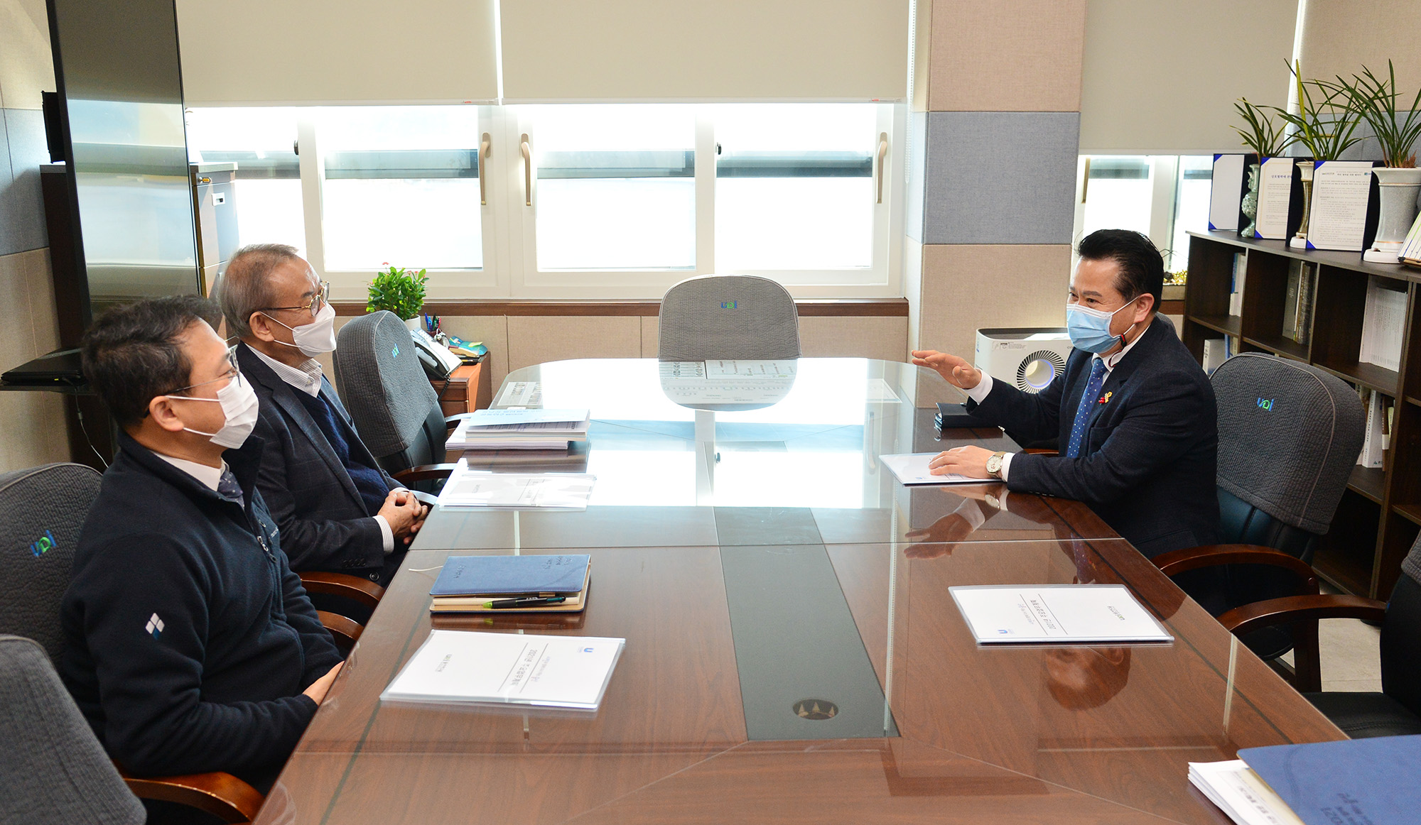 박병석 의장, 출연기관 방문(울산연구원, 울산여성가족개발원, 울산테크노파크)2