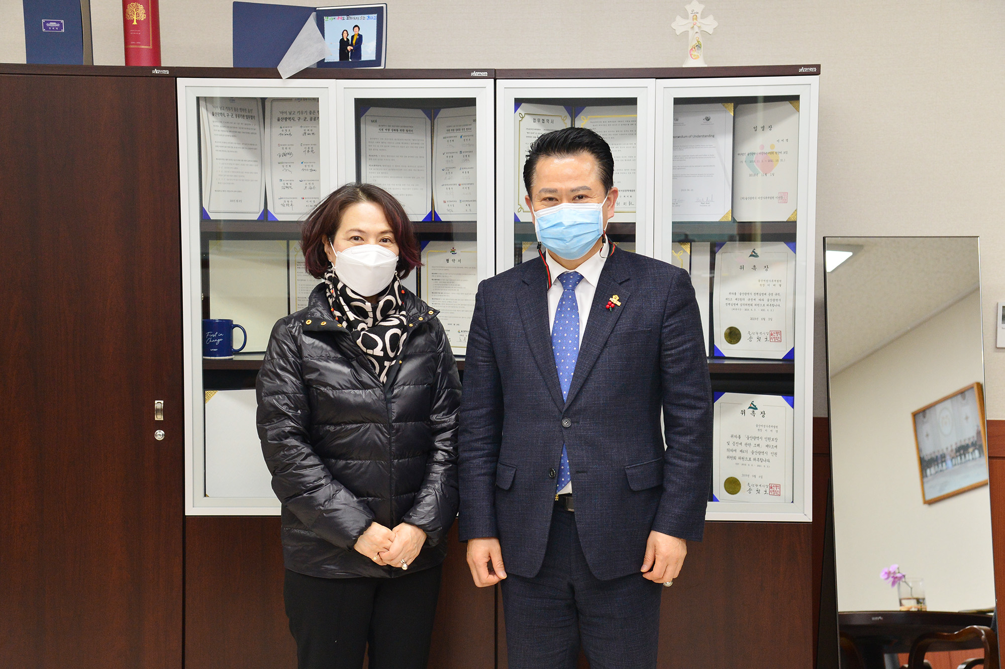 박병석 의장, 출연기관 방문(울산연구원, 울산여성가족개발원, 울산테크노파크)4