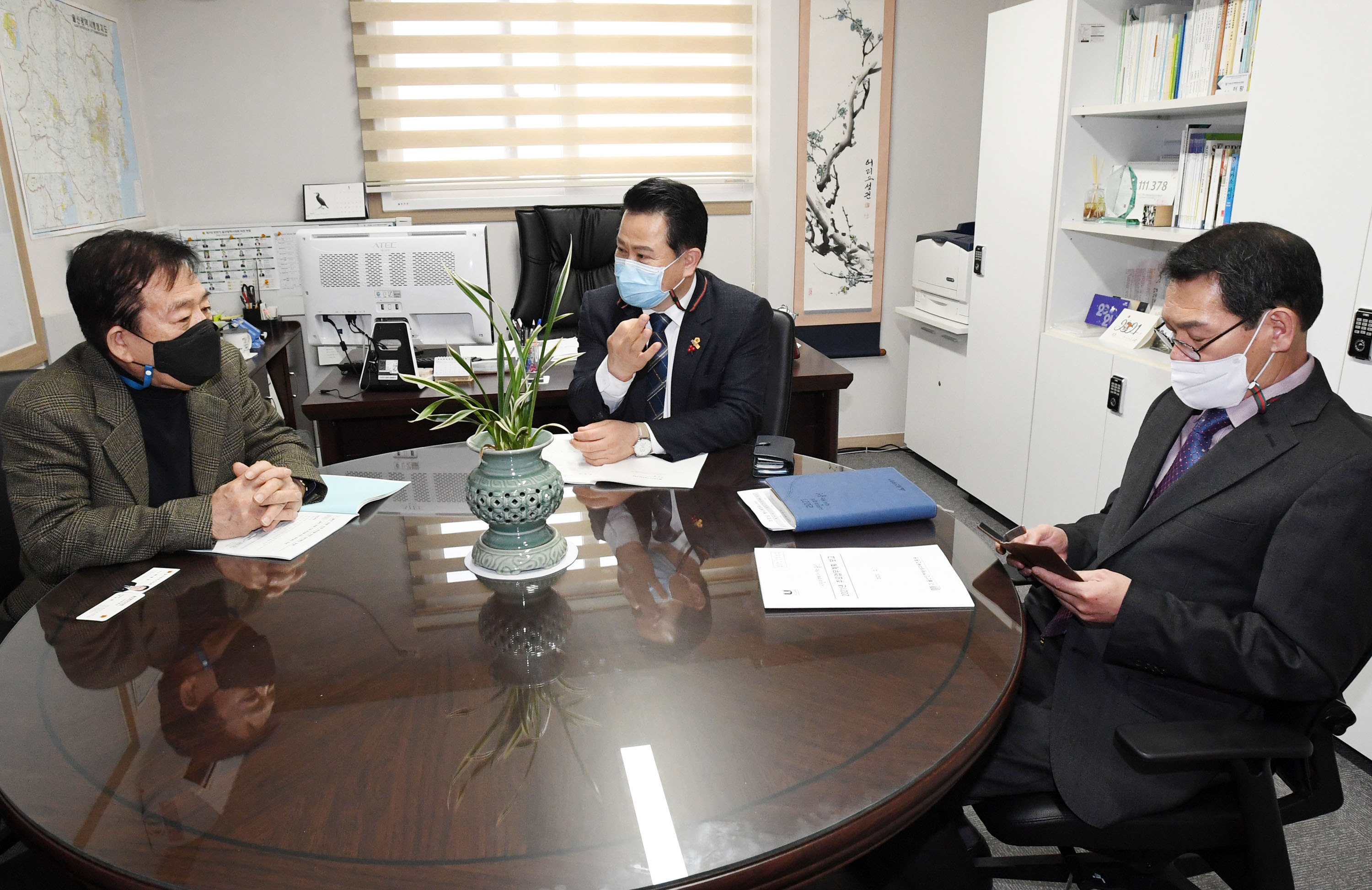  박병석 의장 공공기관 및 출연기관 방문6