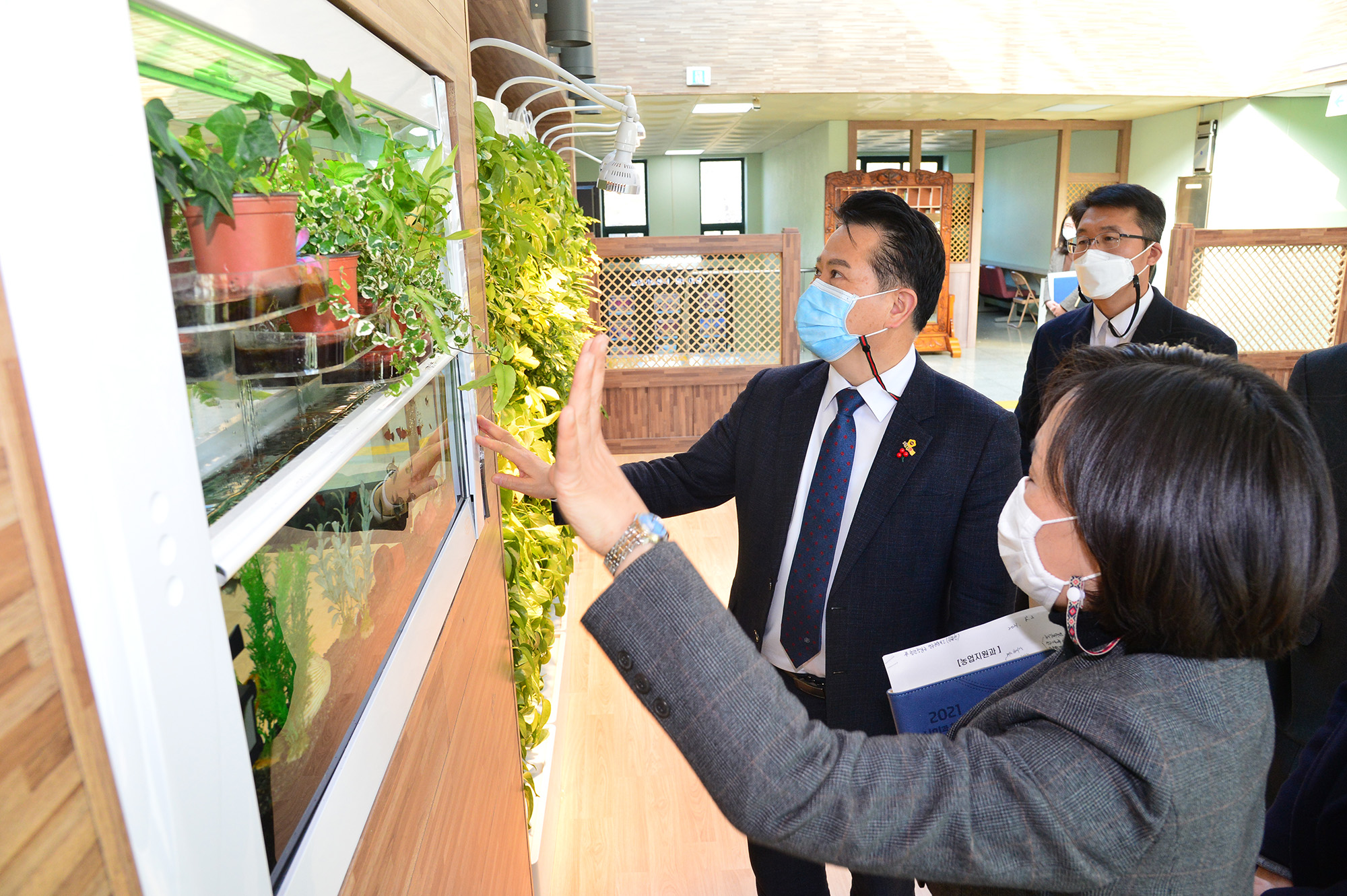 박병석 의장, 직속기관 및 사업소 방문1