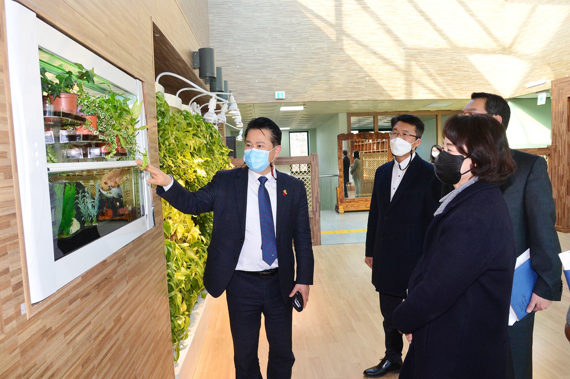 박병석 의장, 직속기관 및 사업소 방문2