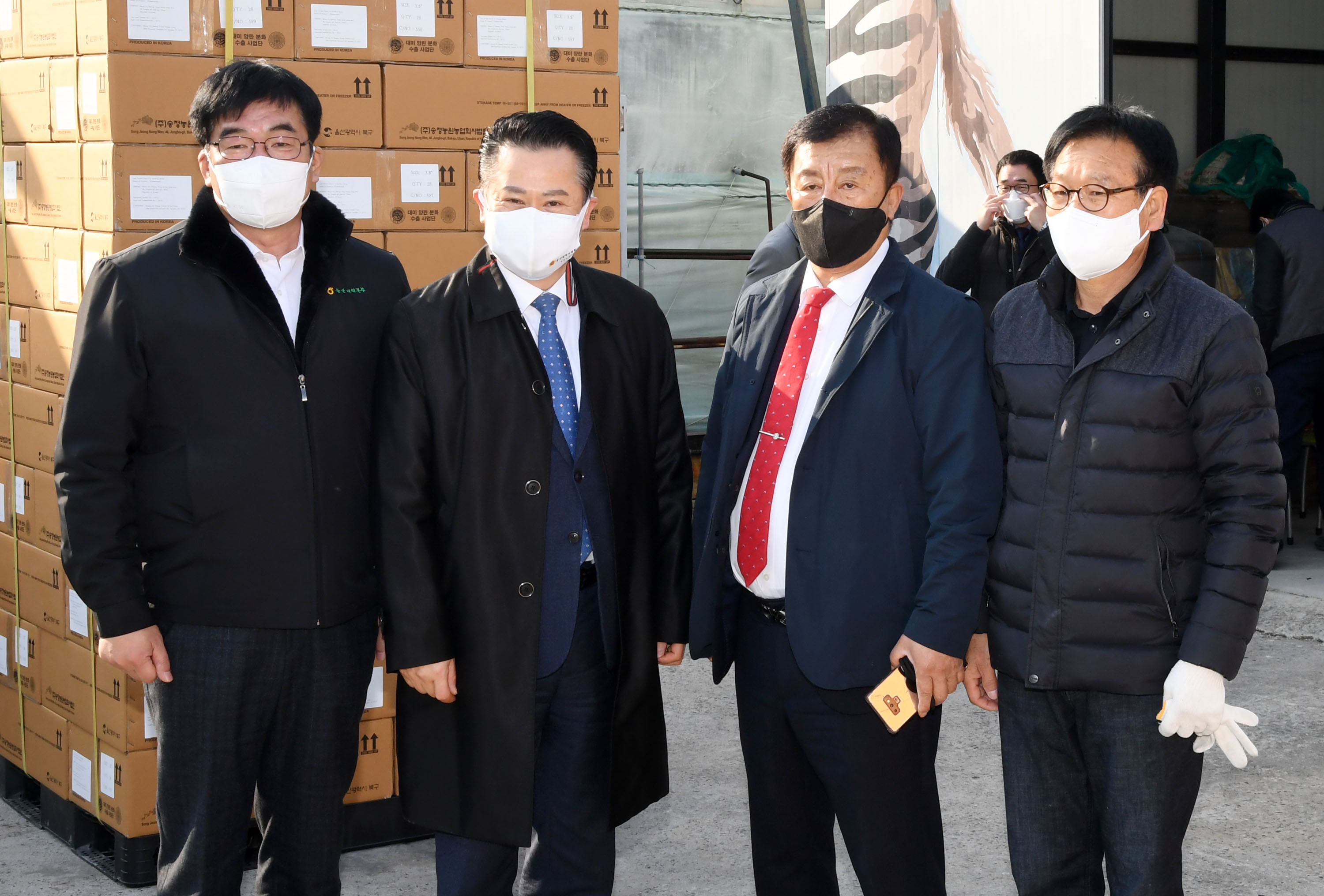 울산 화훼(서양란) 미국 첫 수출 행사2