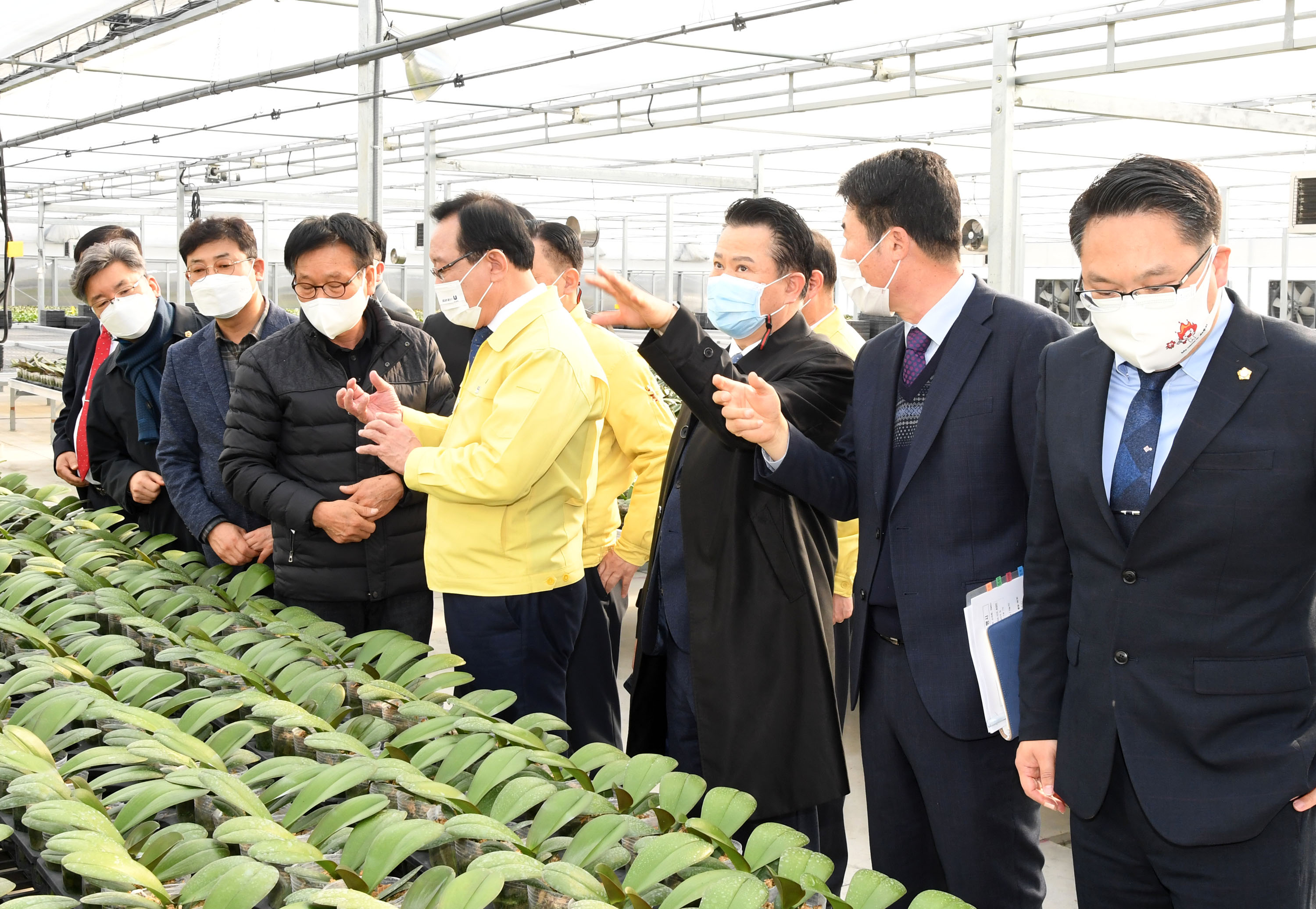 울산 화훼(서양란) 미국 첫 수출 행사7