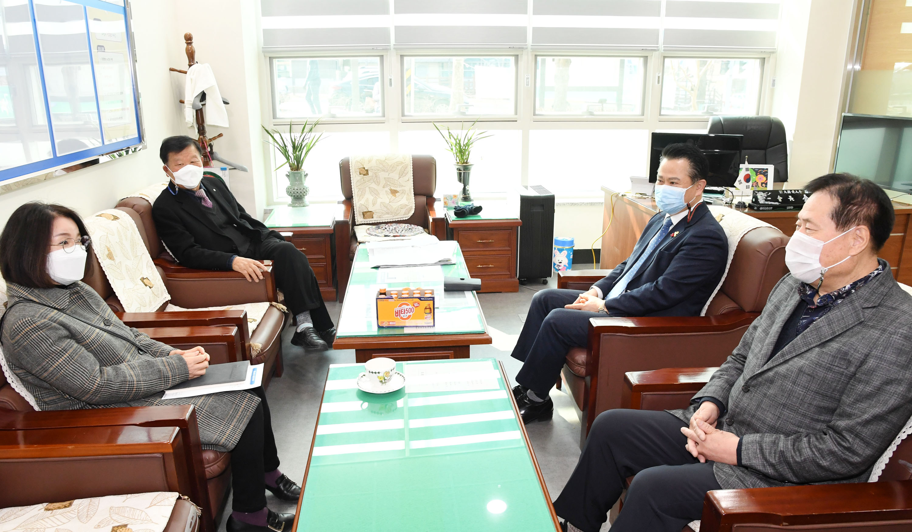 박병석 의장 대한노인회 북구지회 방문2