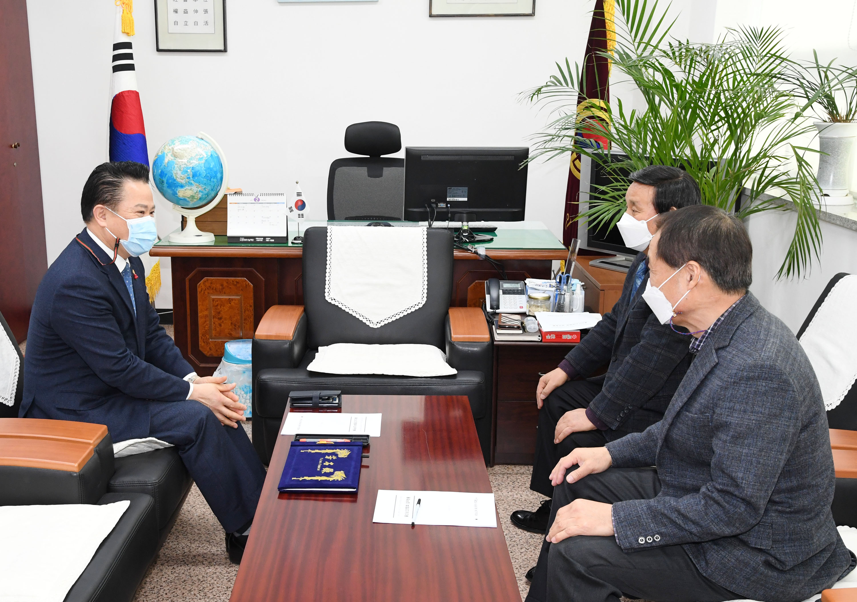 박병석 의장 대한노인회 울산시연합회 방문2