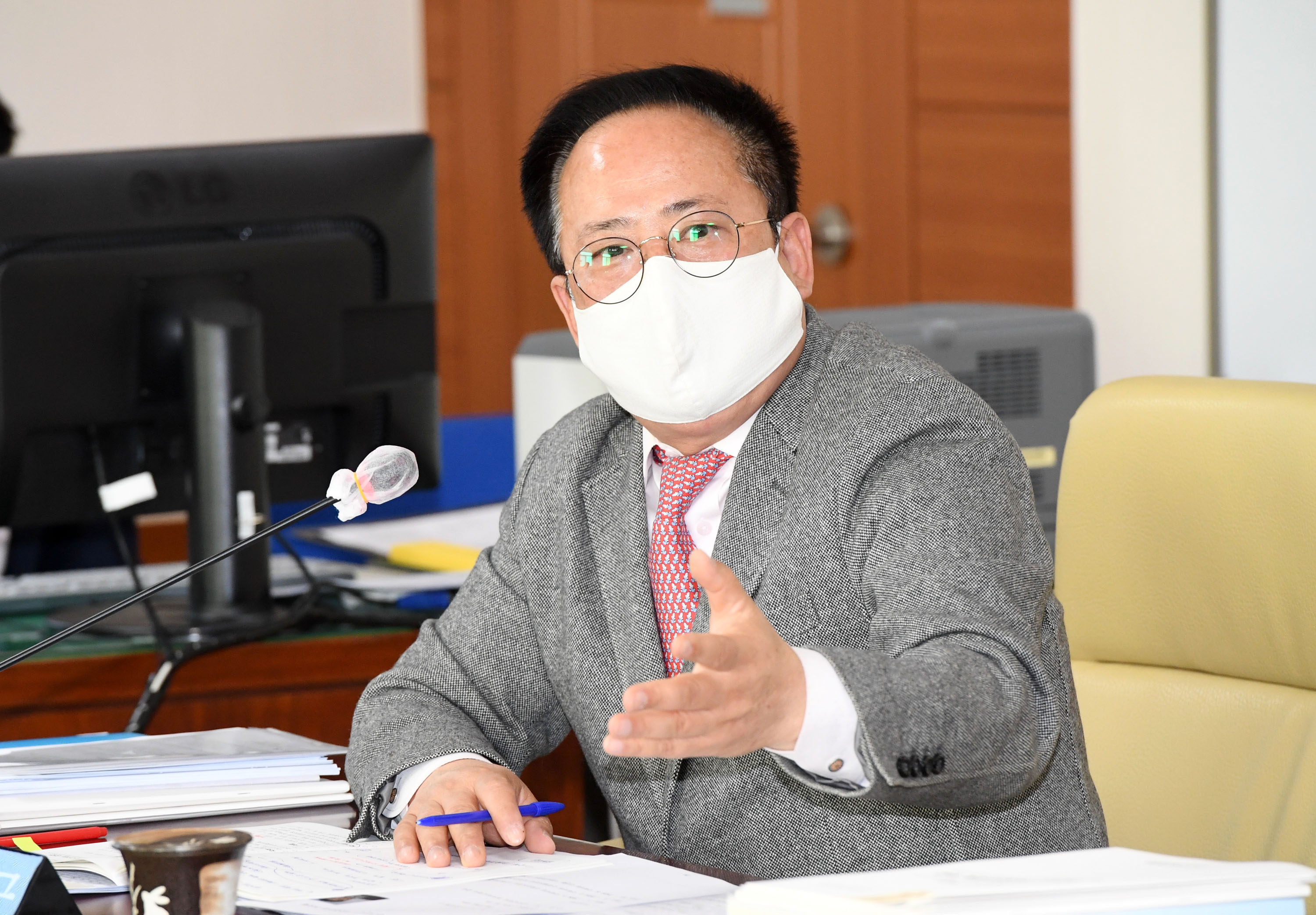 행정자치위원회 2021년도 주요업무보고 청취9