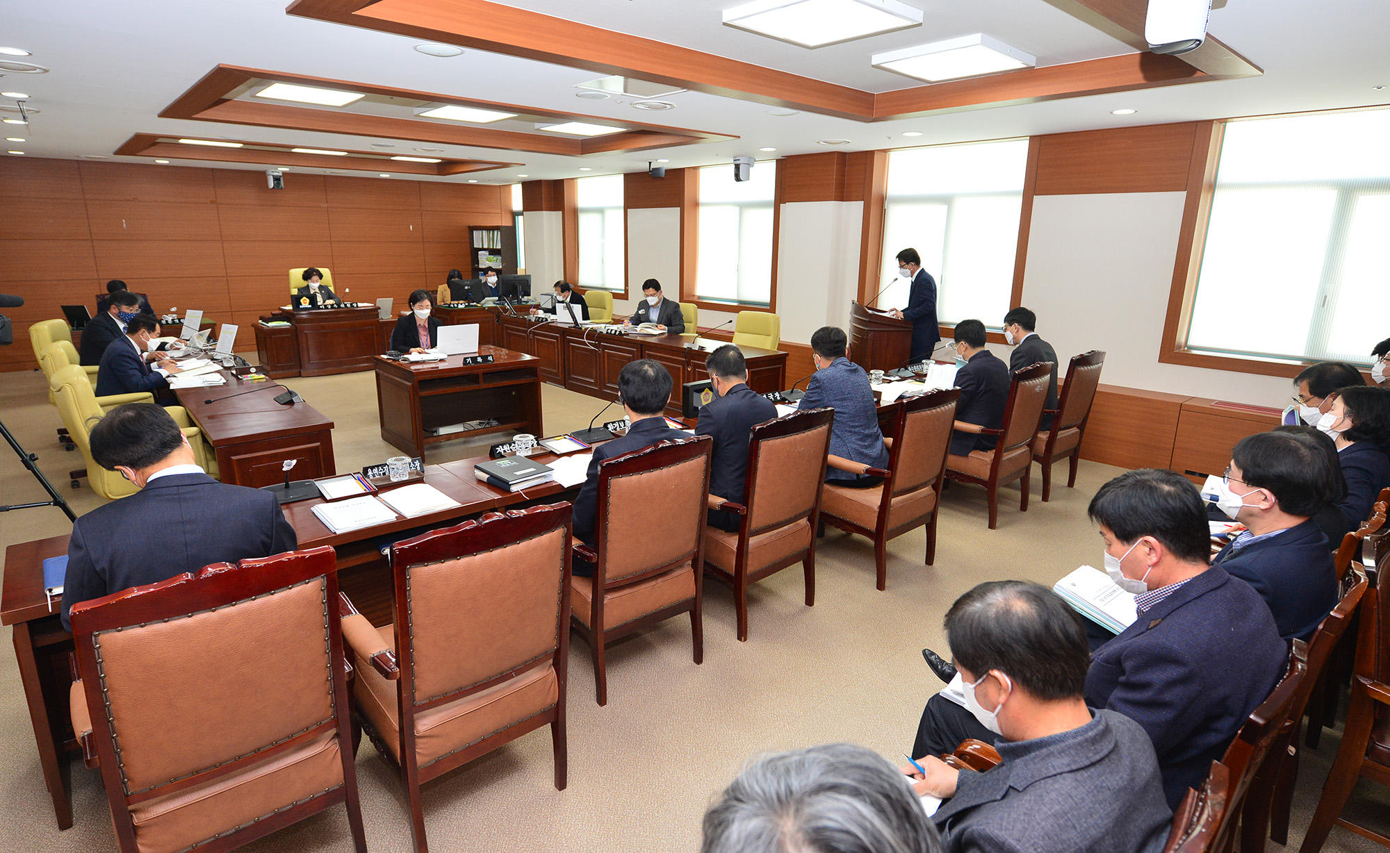 환경복지위원회 환경국, 녹지정원국 등 2021년도 주요업무보고 청취3