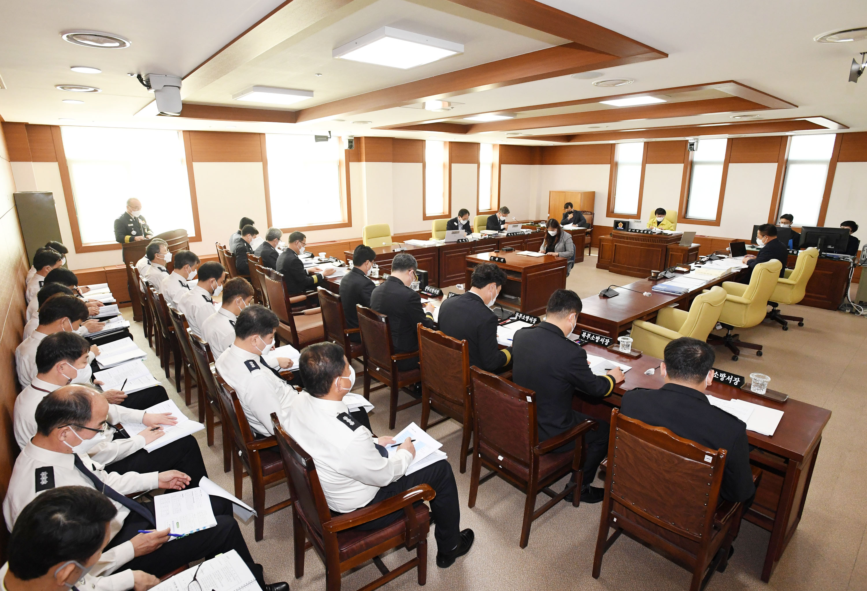 행정자치위원회 소방본부 소방서 소관, 시민안전실 소관 2021년도 주요업무보고 청취3