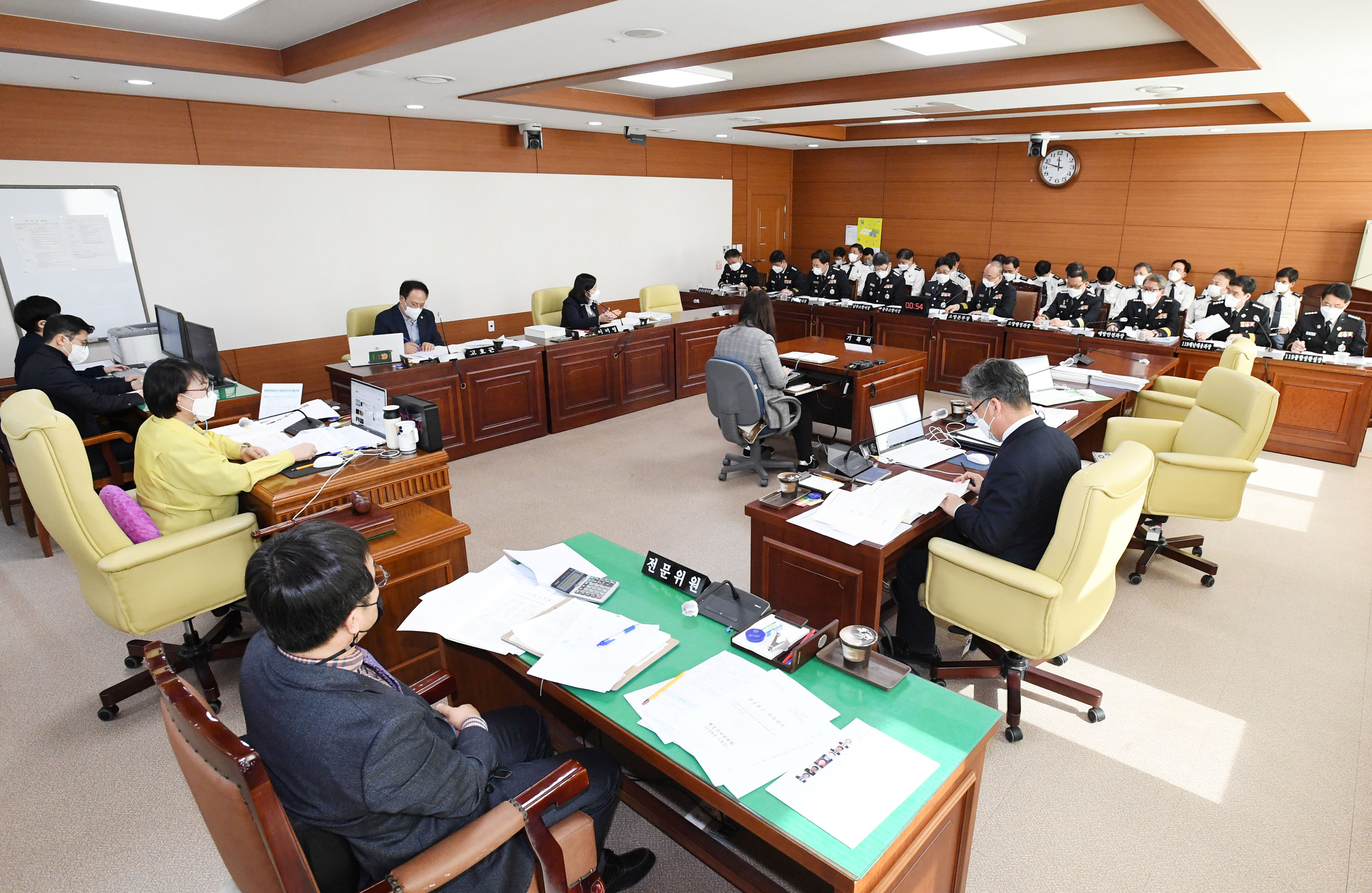 행정자치위원회 소방본부 소방서 소관, 시민안전실 소관 2021년도 주요업무보고 청취5