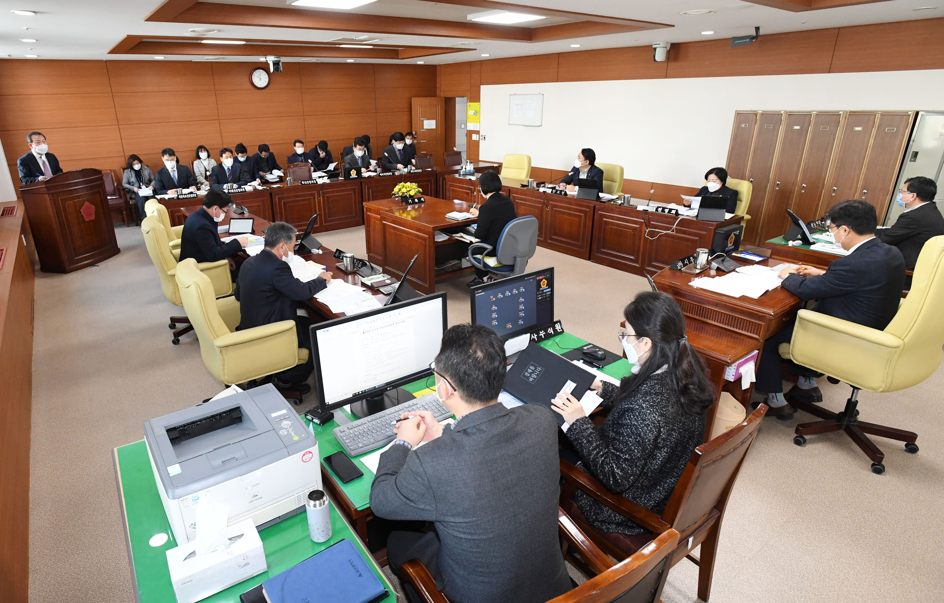 시의회 산업건설위원회 혁신산업국 소관,울산테크노파크, 울산정보산업진흥원 소관 2021년도 주요업무보고 청취3