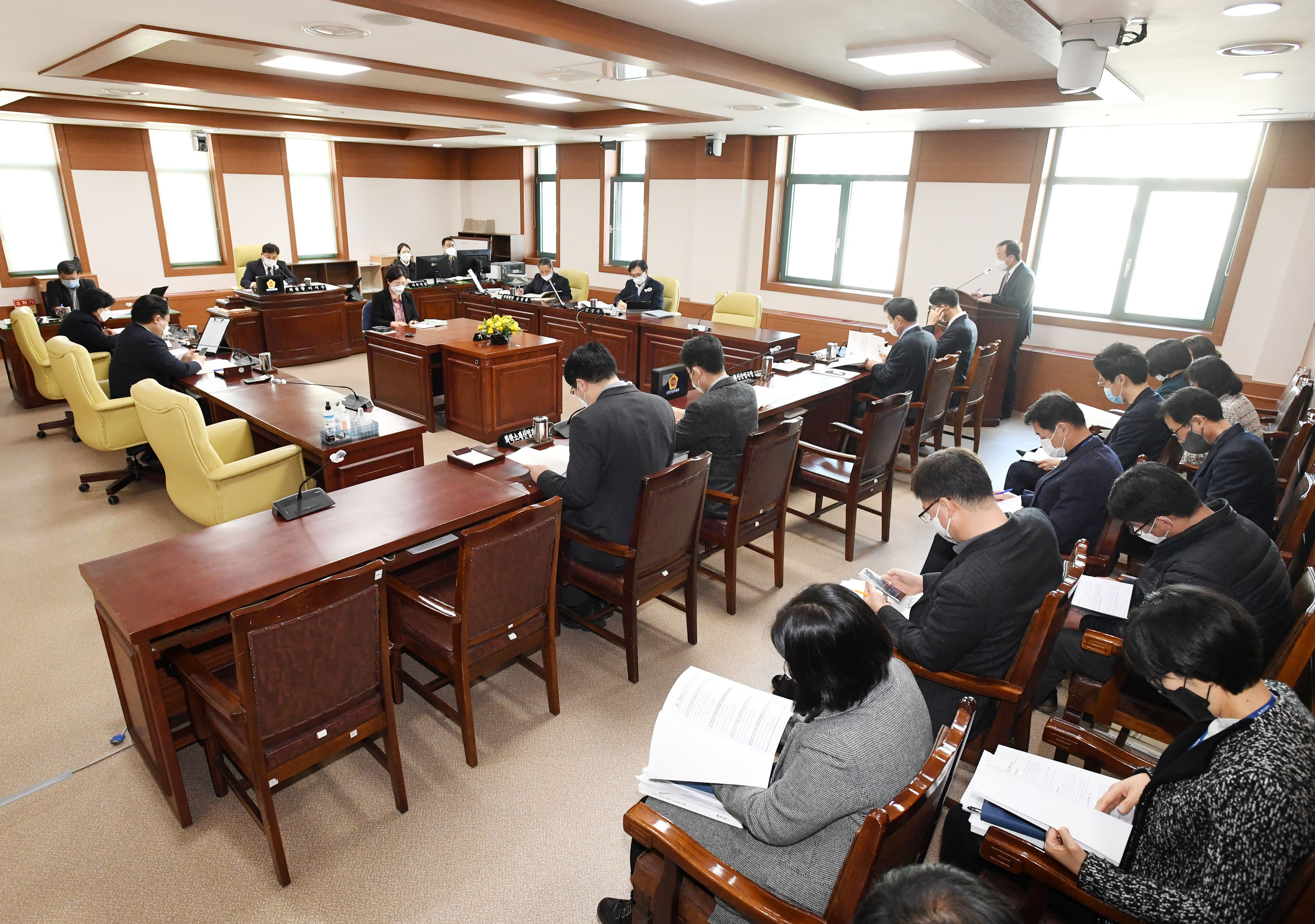 시의회 산업건설위원회 혁신산업국 소관,울산테크노파크, 울산정보산업진흥원 소관 2021년도 주요업무보고 청취4