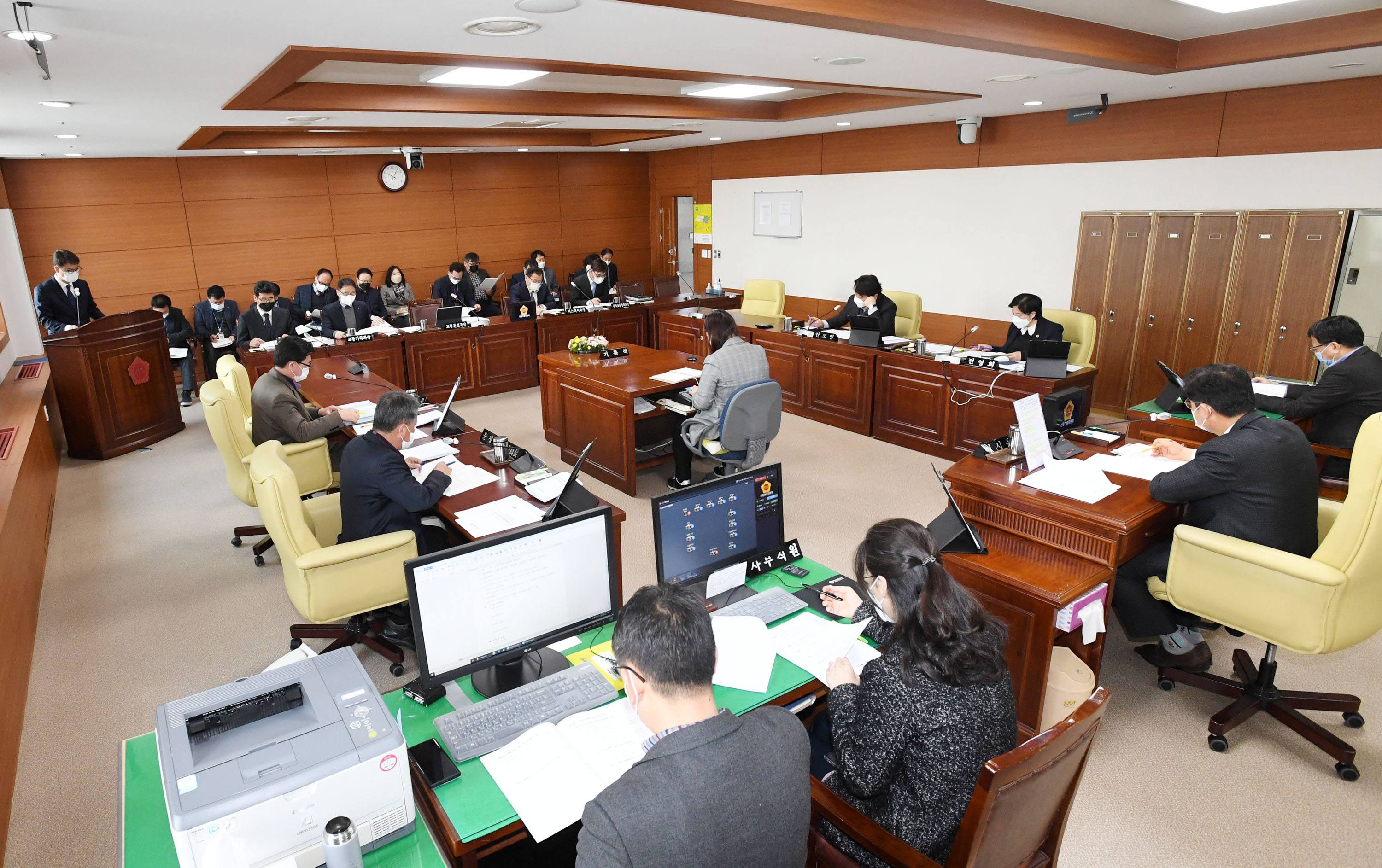 산업건설위원회 교통건설국 소관 2021년도 주요업무보고 청취2