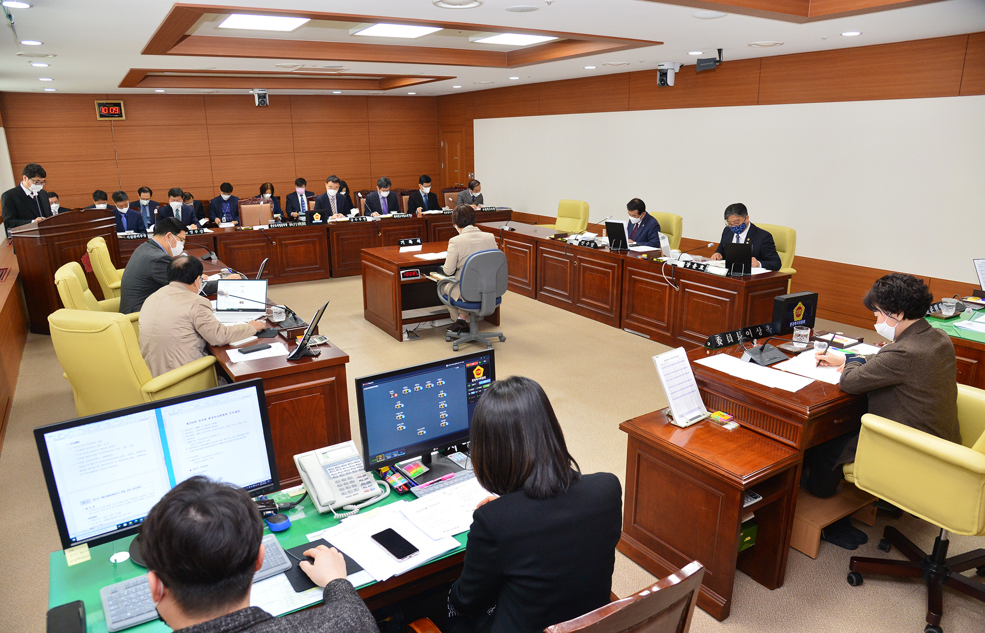 환경복지위원회 상수도사업본부 소관 2021년도 주요업무보고 청취1