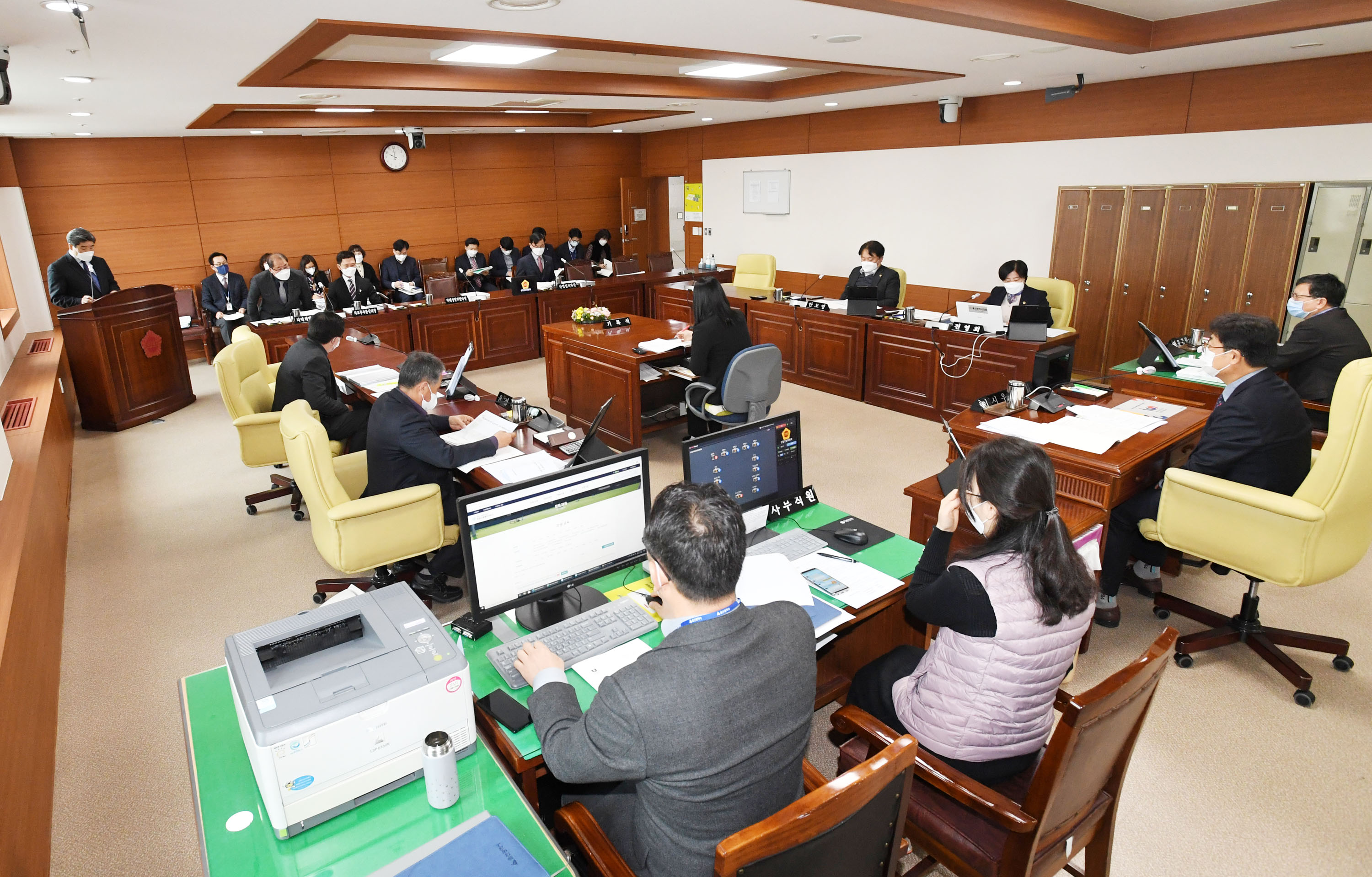 산업건설위원회 교통건설국 소관 2021년도 주요업무보고 청취2