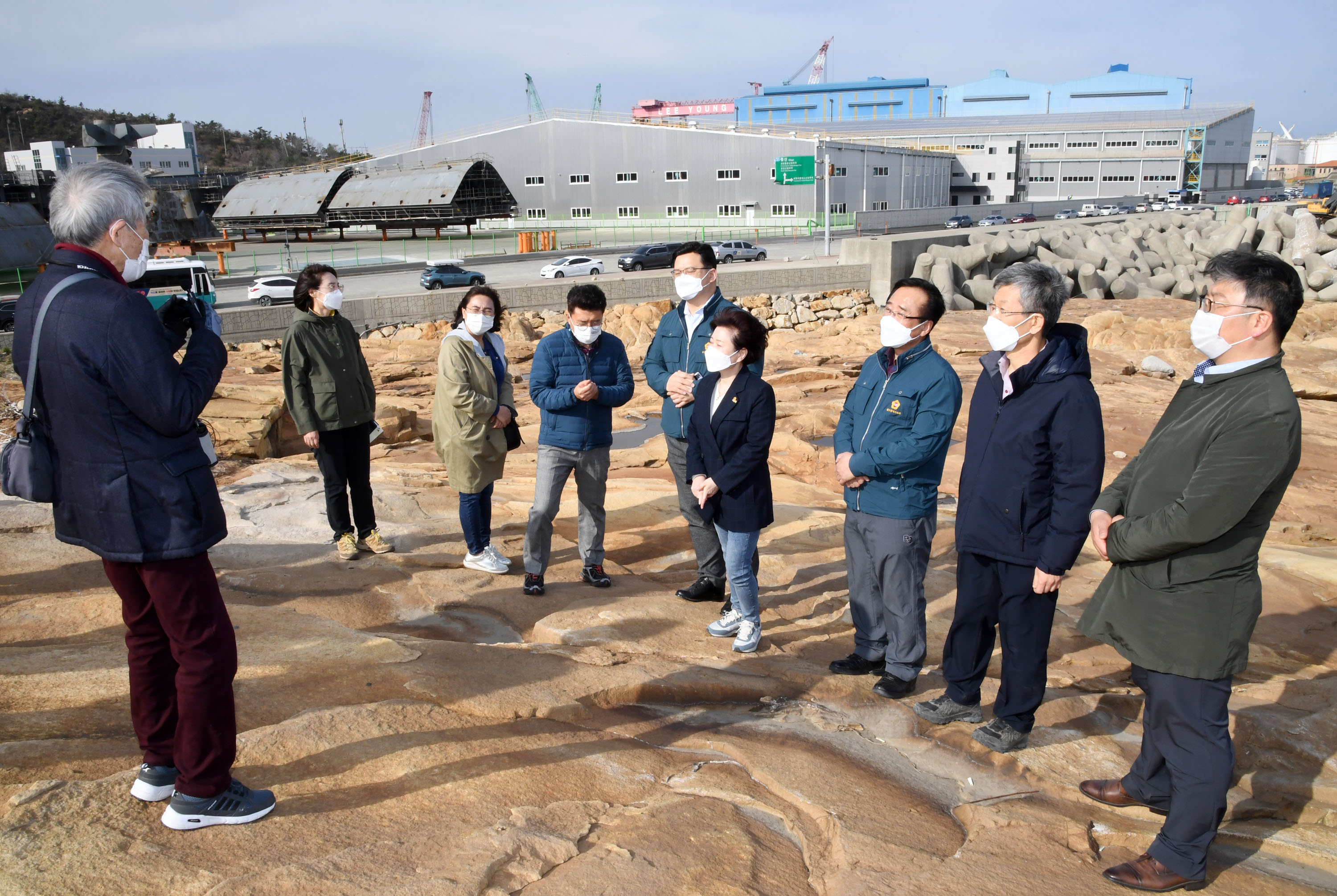  환경복지위원회 울산생태자원 목도,차일암 현장방문 7