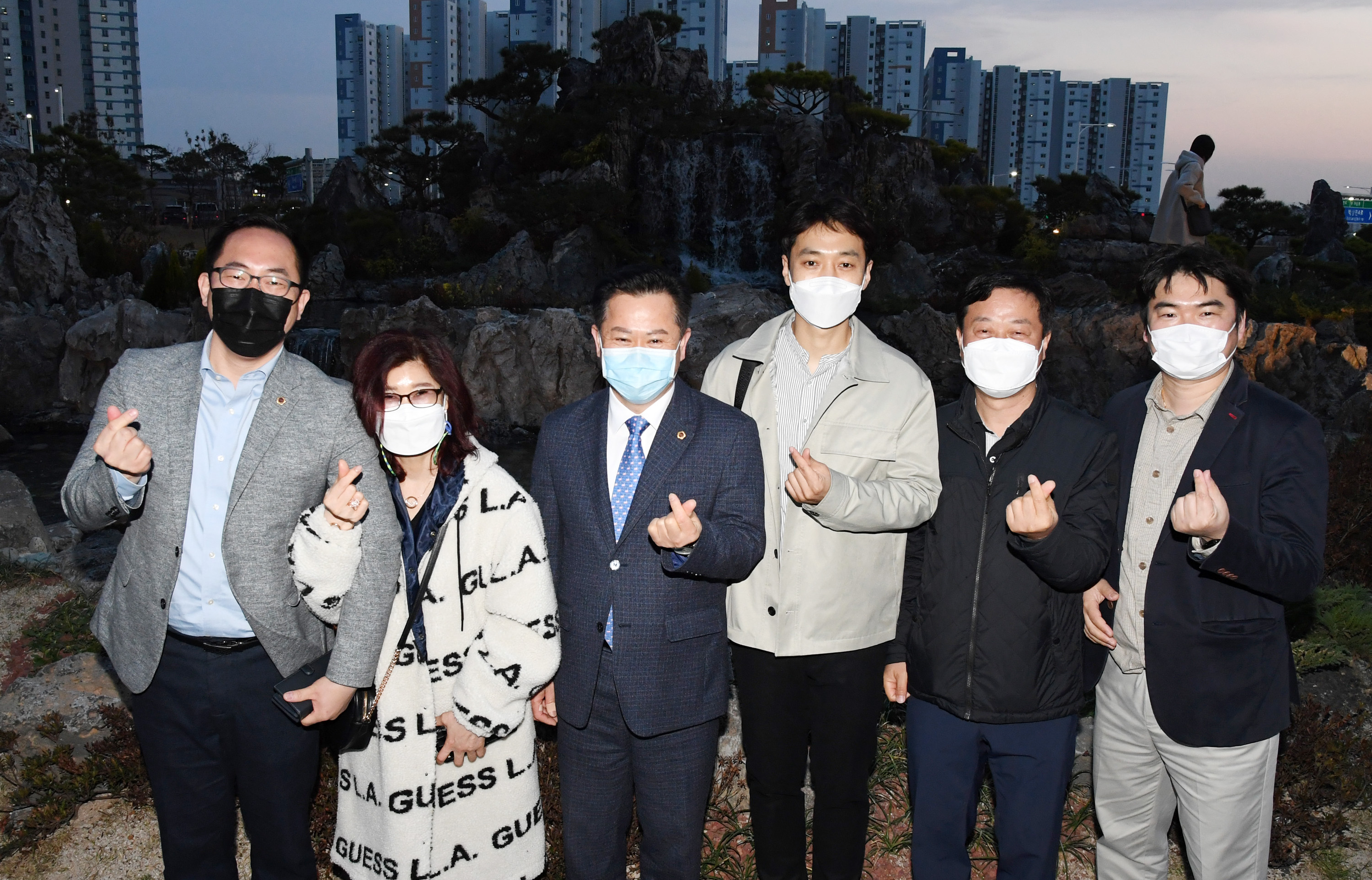 송정지구 석가산 빗물펌프장 준공식 참석7